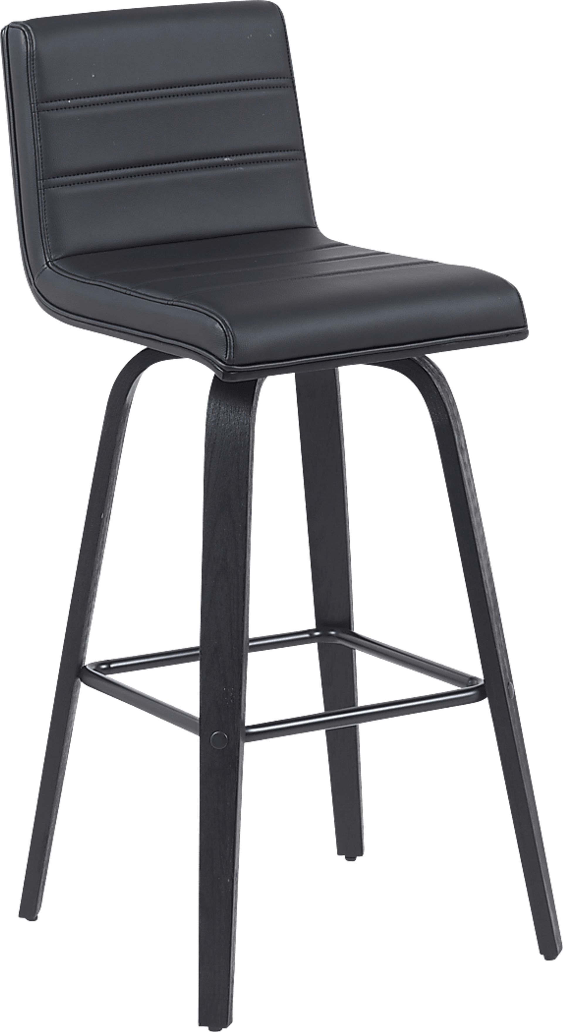 Sunways II Black Barstool - Image 1