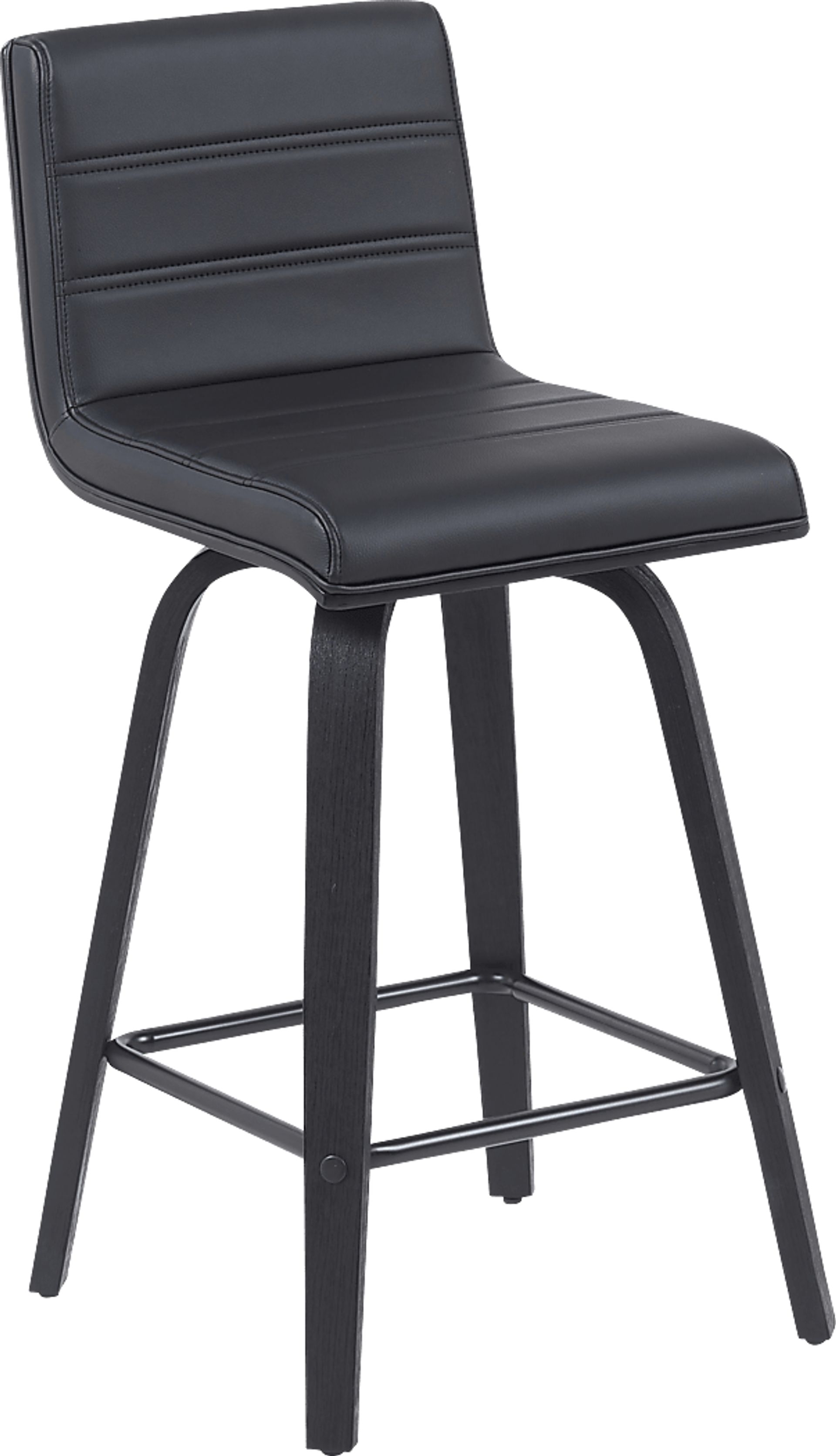 Sunways II Black Counter Height Stool - Image 1