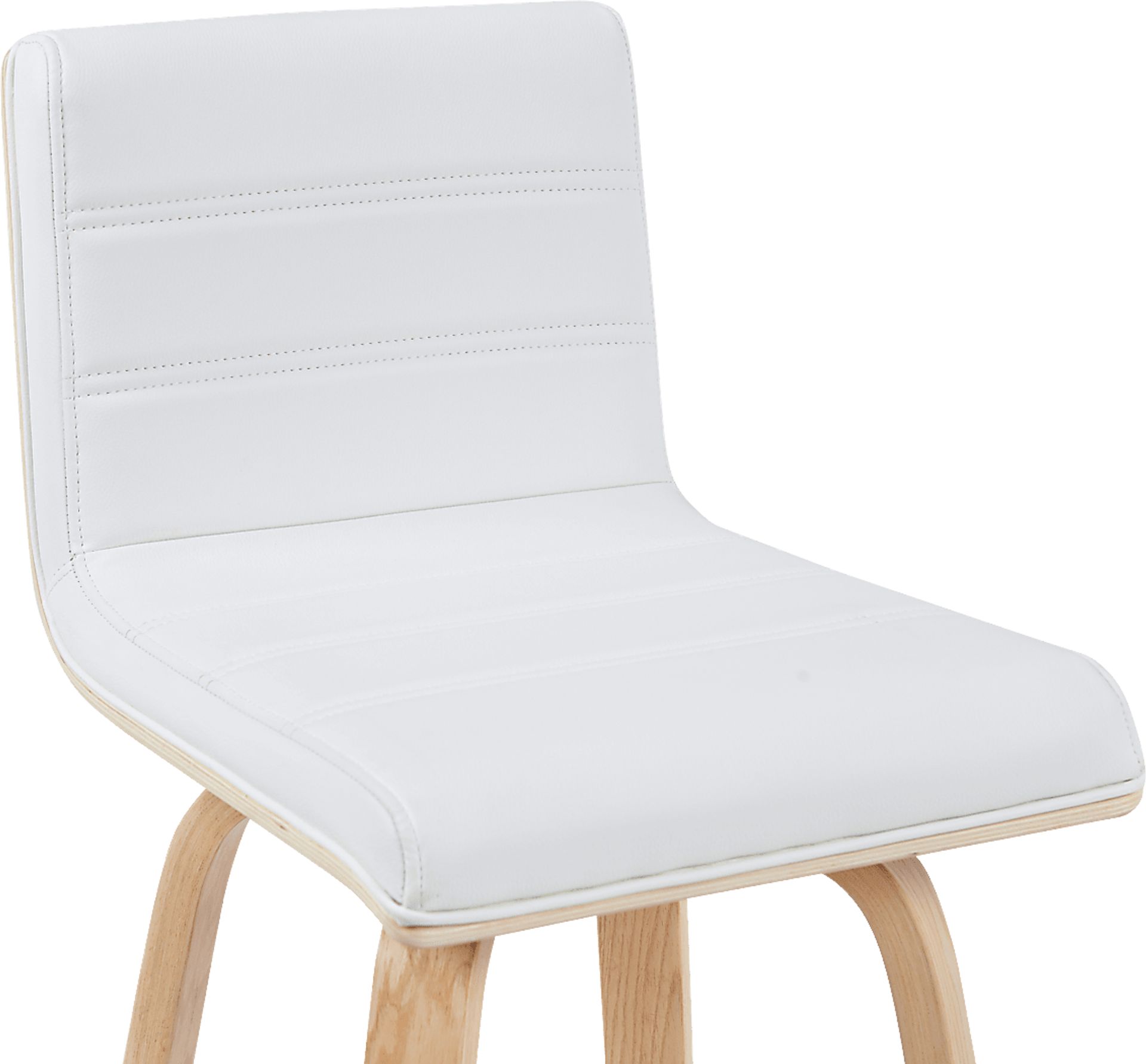 Sunways III White Barstool - Image 3