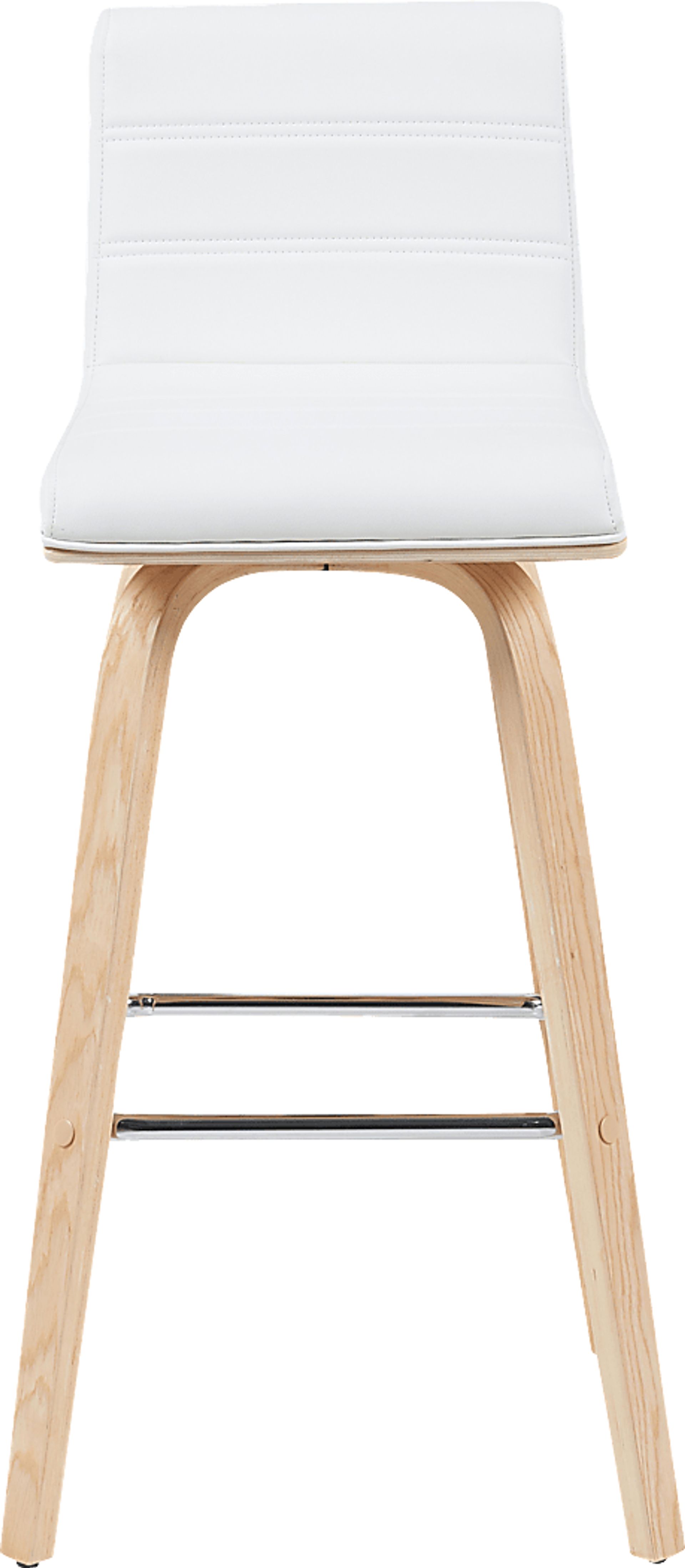 Sunways III White Barstool - Image 7