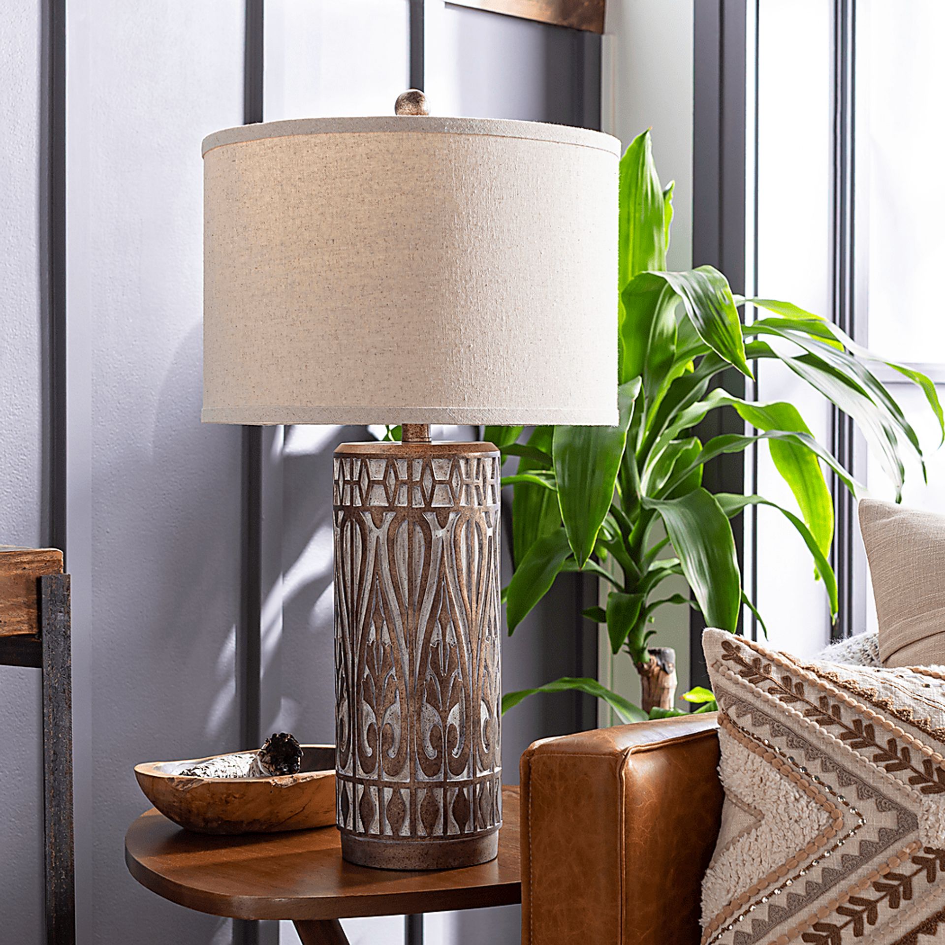 Sunwood Gate Brown Lamp - Image 2