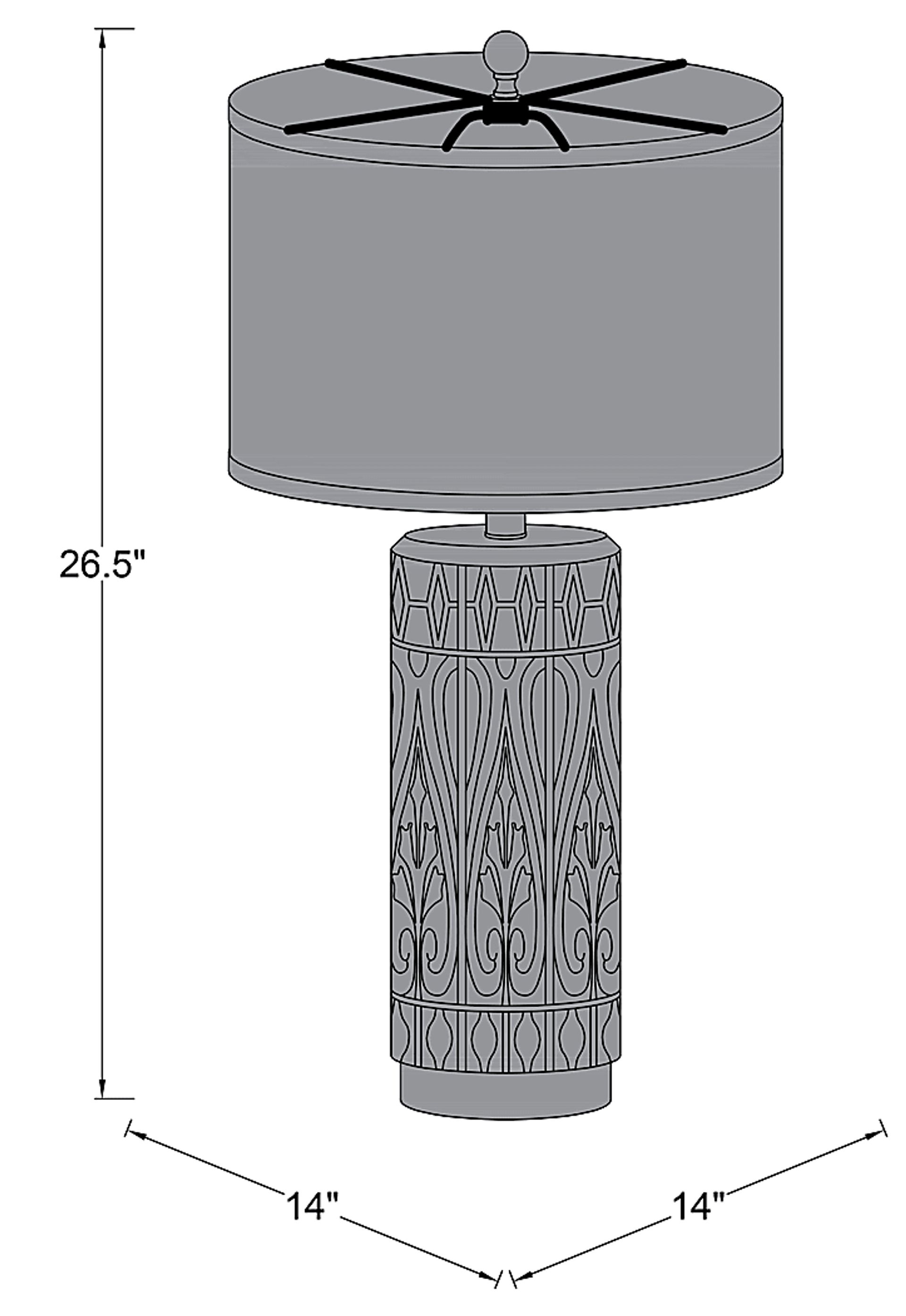 Sunwood Gate Brown Lamp - Image 5
