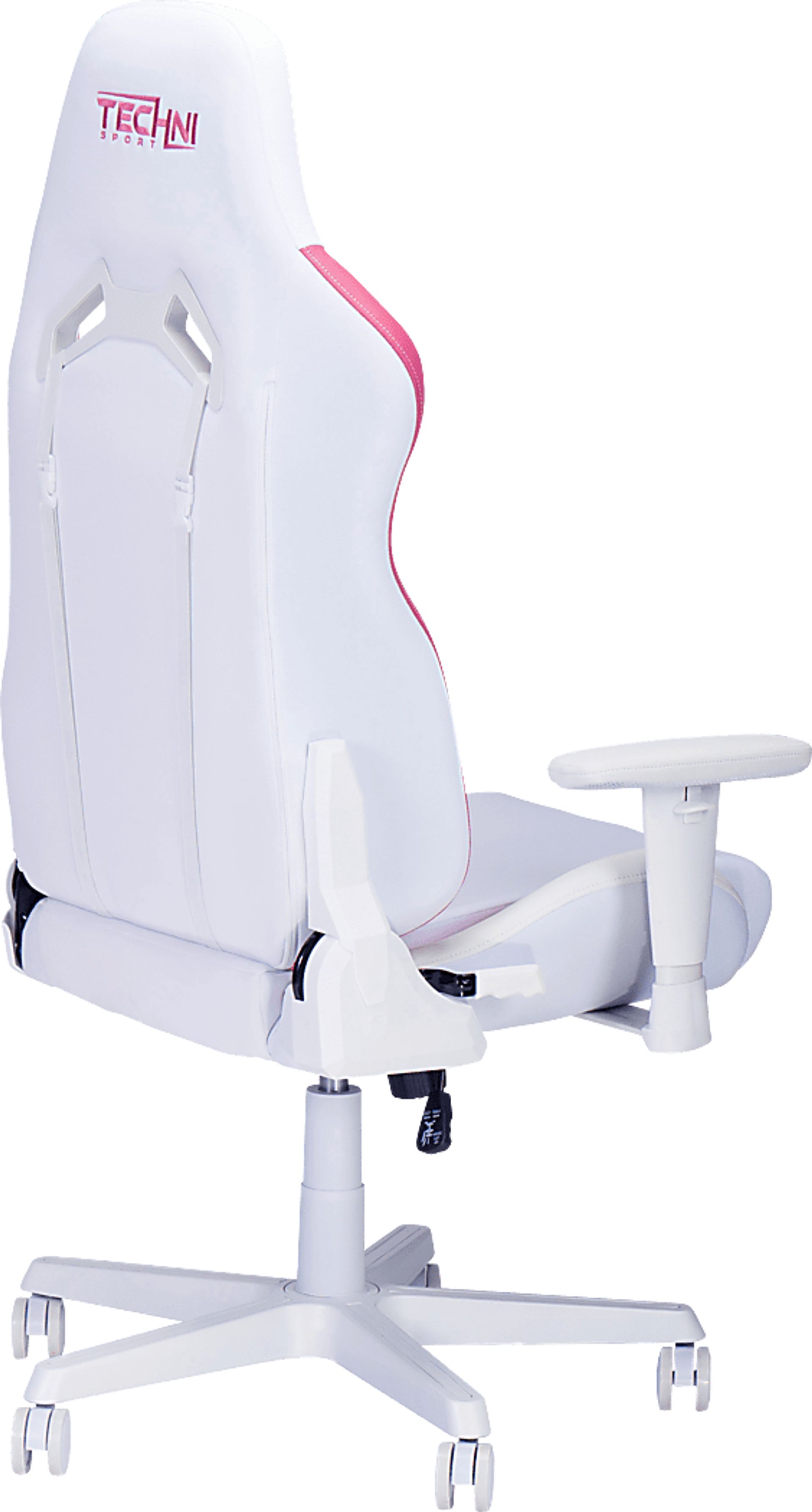 Suolin Pink/White Gaming Chair - Image 9