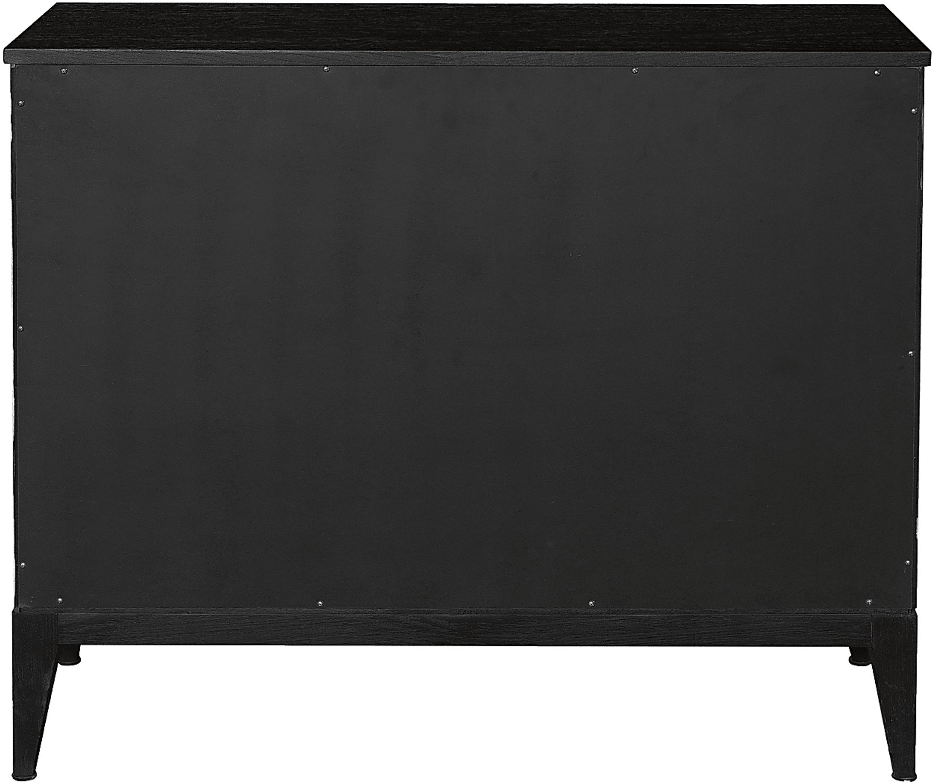 Surelan Black 3 Drawer Accent Cabinet - Image 6