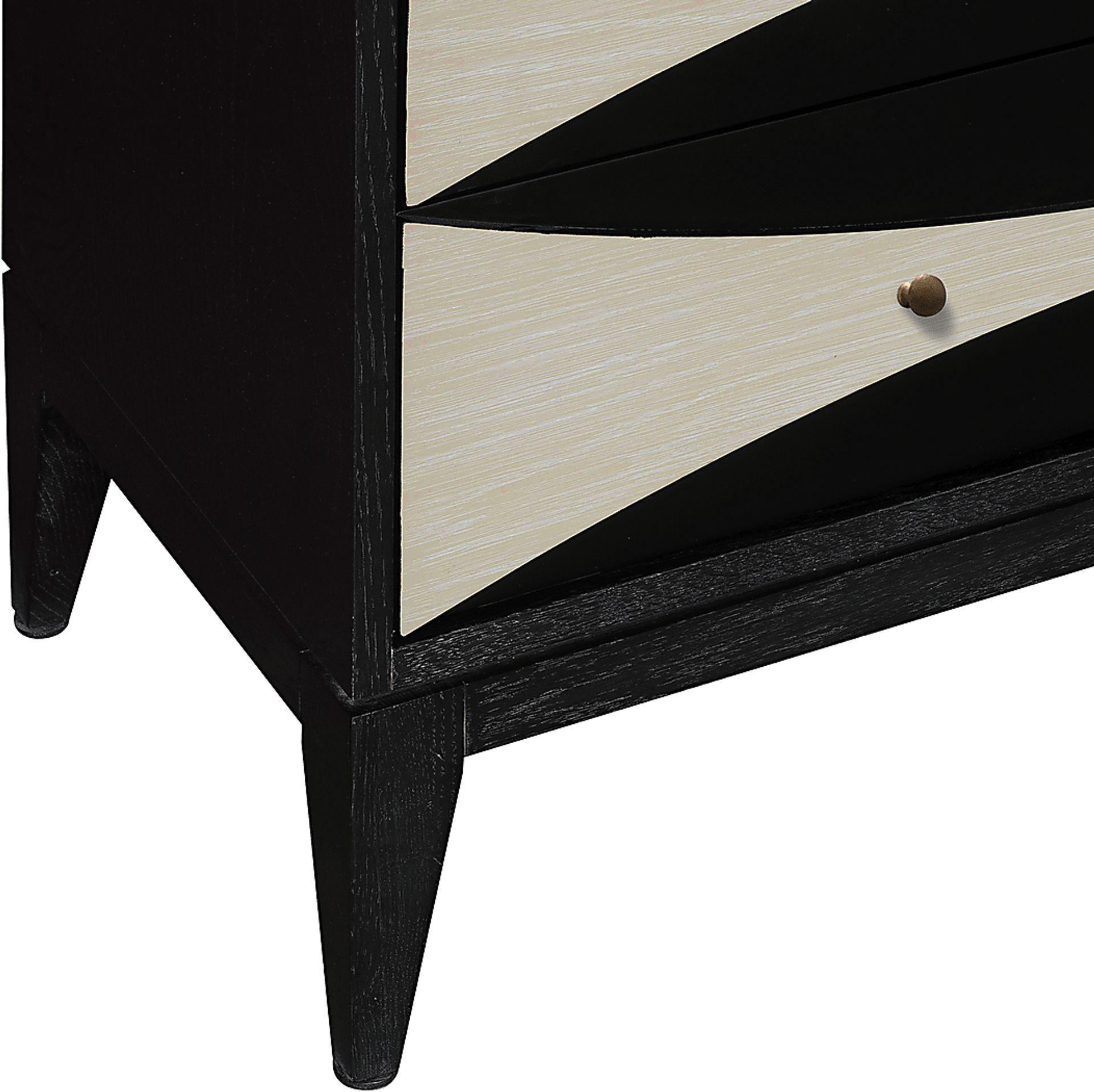 Surelan Black 3 Drawer Accent Cabinet - Image 7