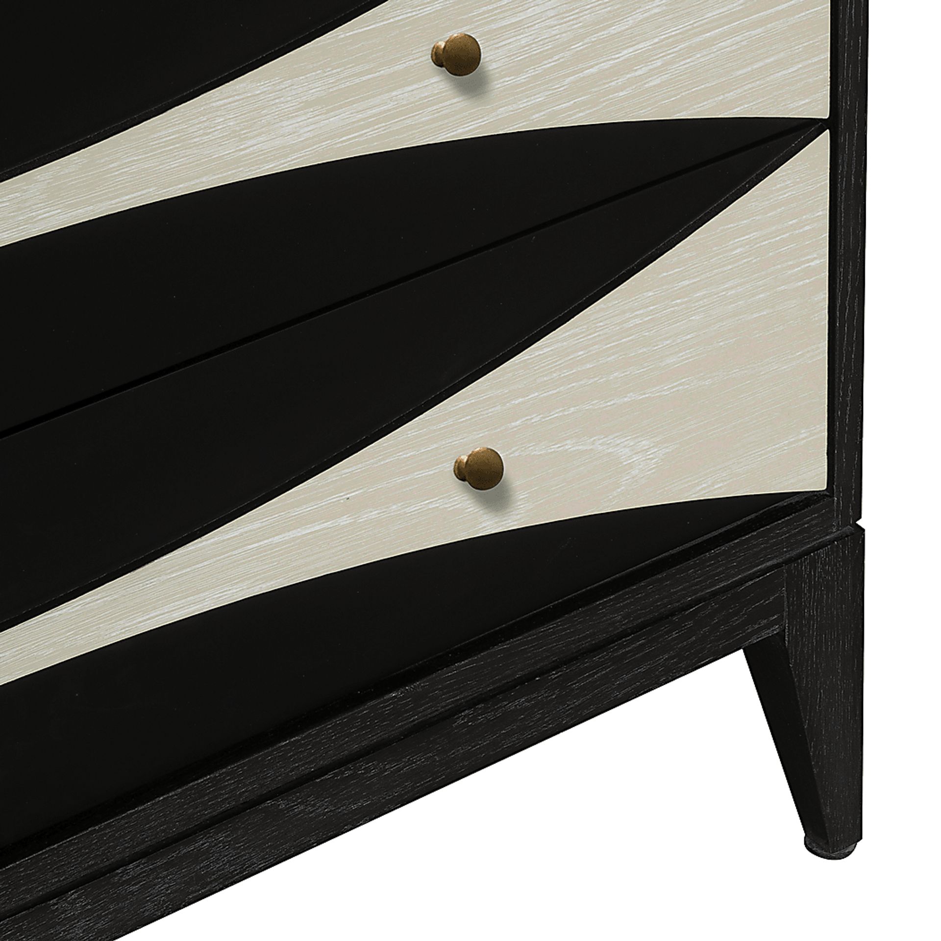 Surelan Black 3 Drawer Accent Cabinet - Image 8