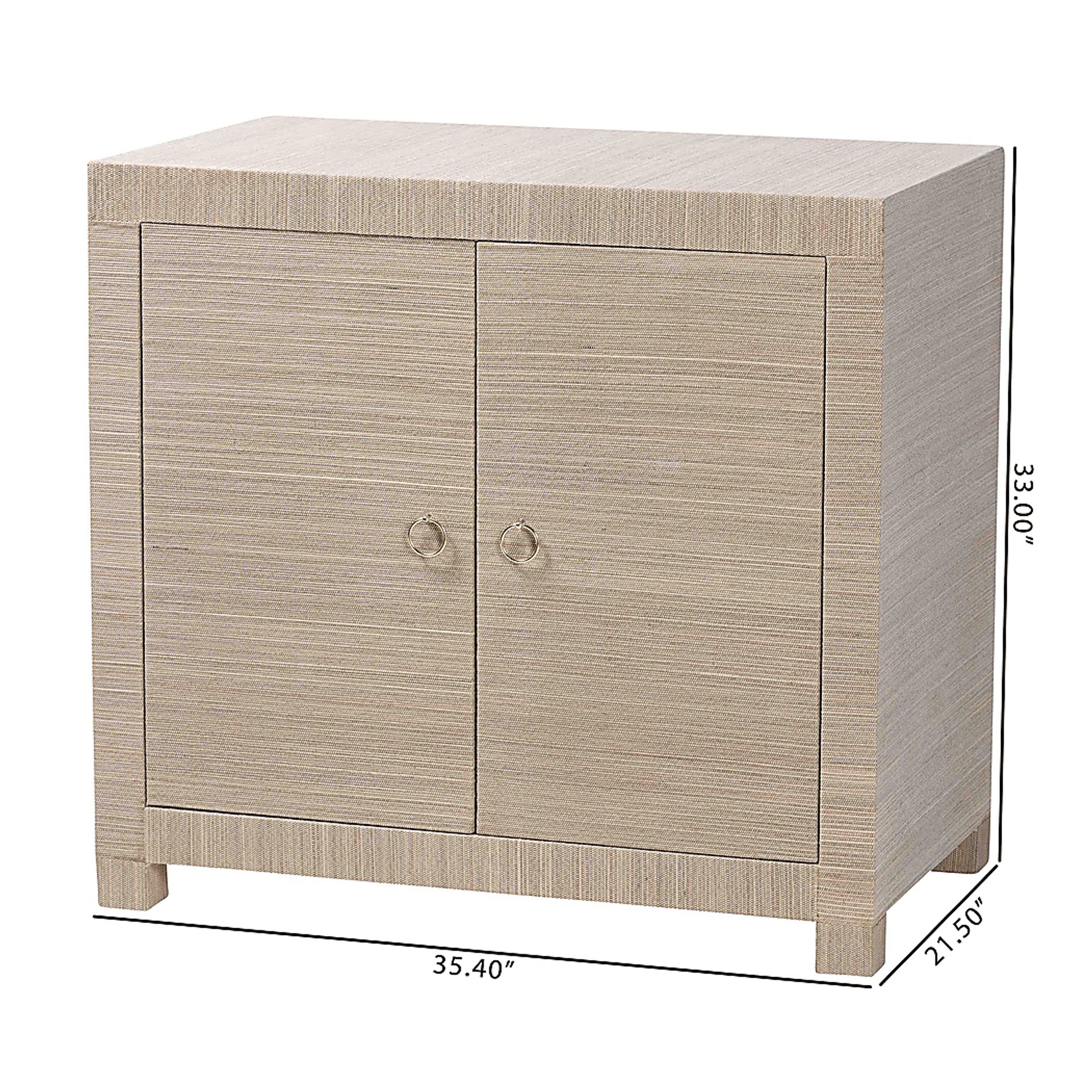 Surgehelm Beige Accent Cabinet - Image 6