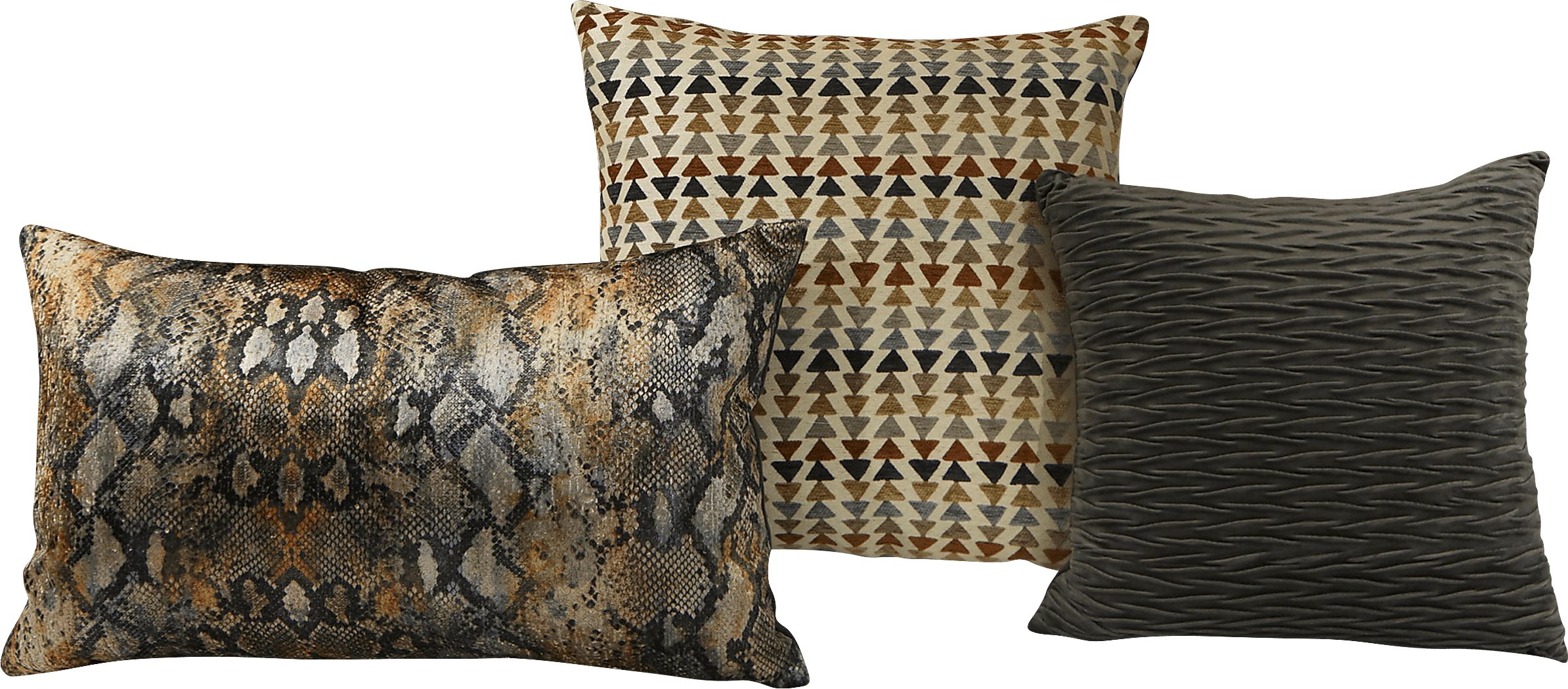 Surhyne Multi 3 Pc Throw Pillow Set