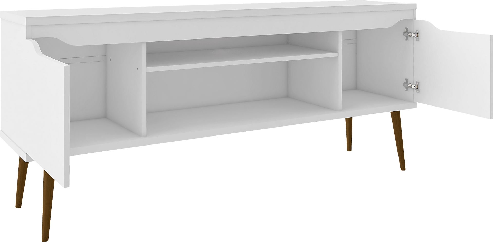 Surlin White 63 in. Console - Image 3