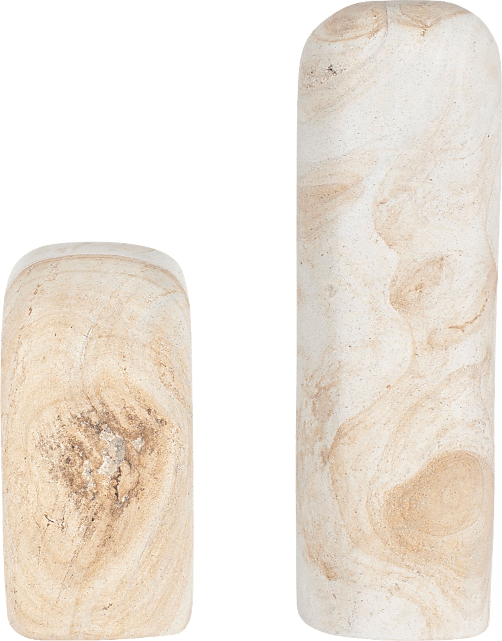 Surnill White Indoor/Outdoor Sculpture, Set of 2 - Image 5