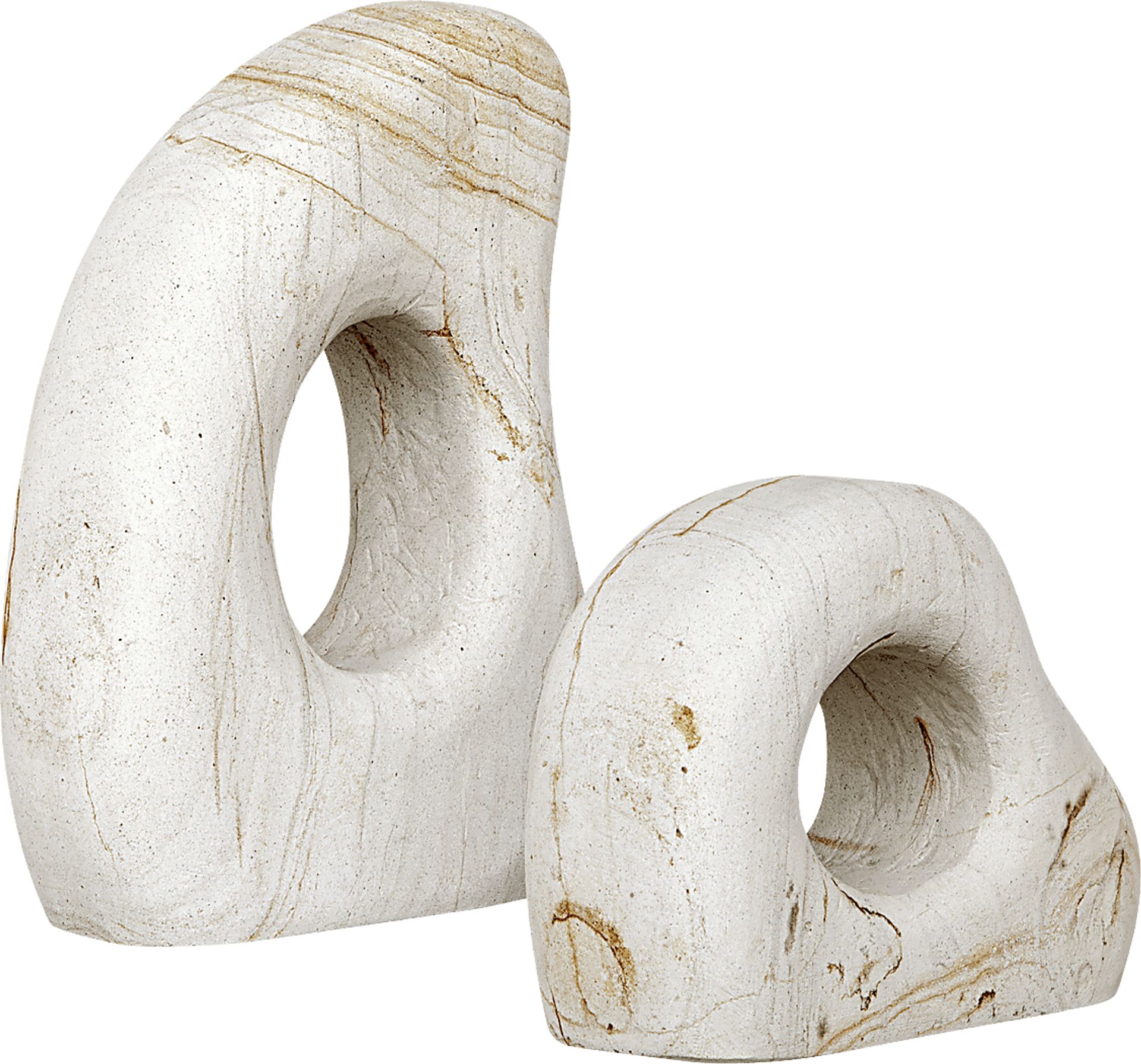 Surnill White Indoor/Outdoor Sculpture, Set of 2 - Image 7