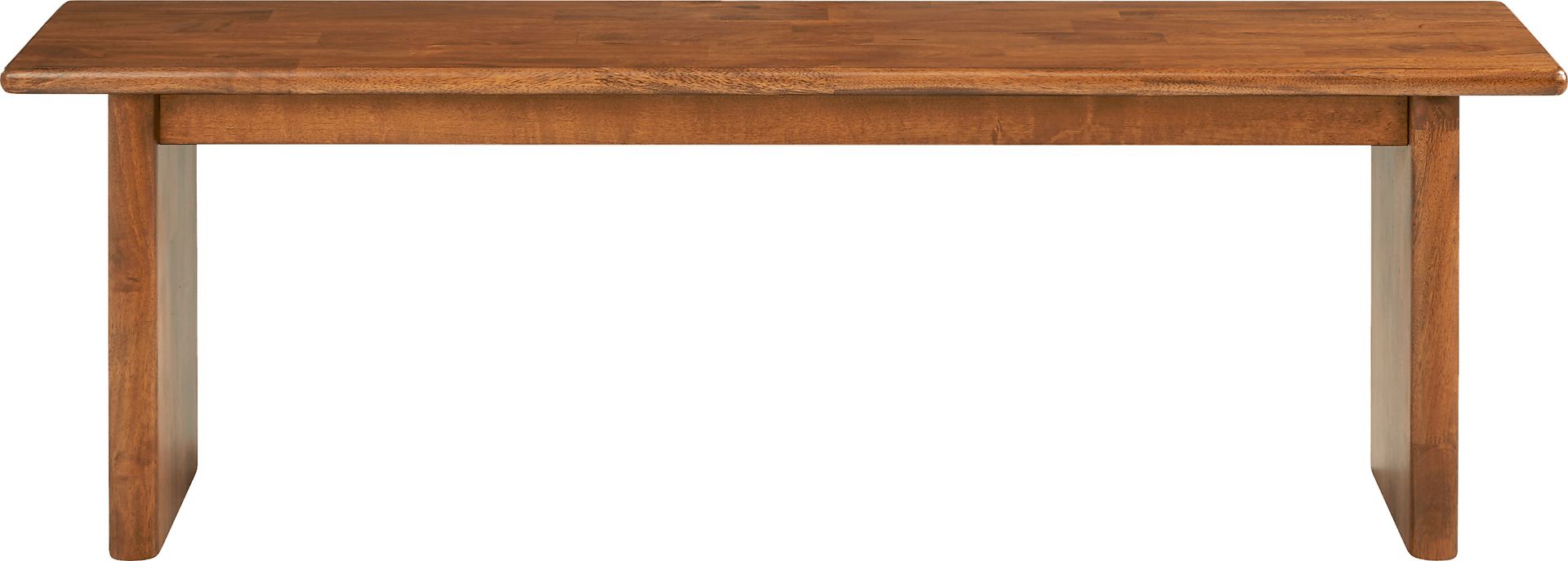 Surrey Ellis Brown 6 Pc Dining Room with Panel Back Chairs and Bench - Image 5