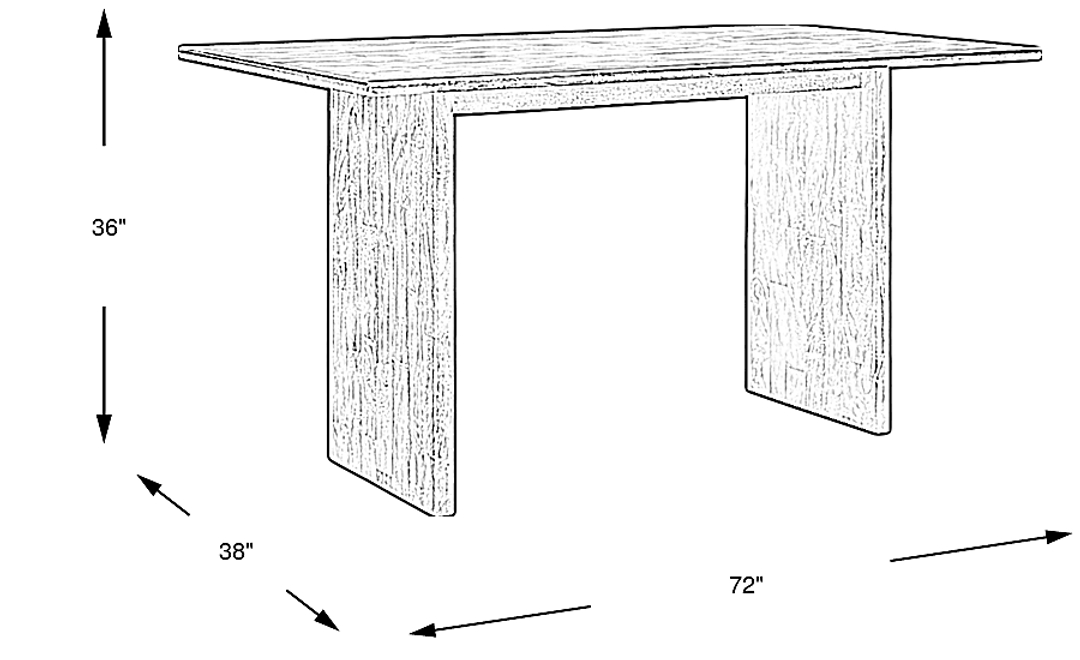 Surrey Ellis Brown Counter Height Table