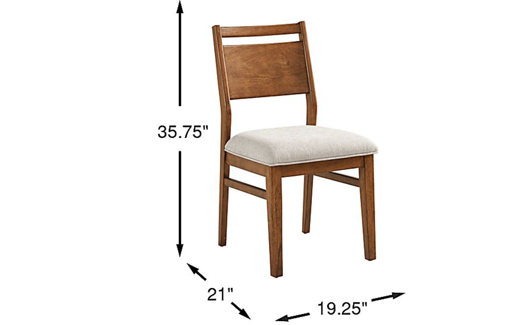 Surrey Ellis Brown Panel Back Chair