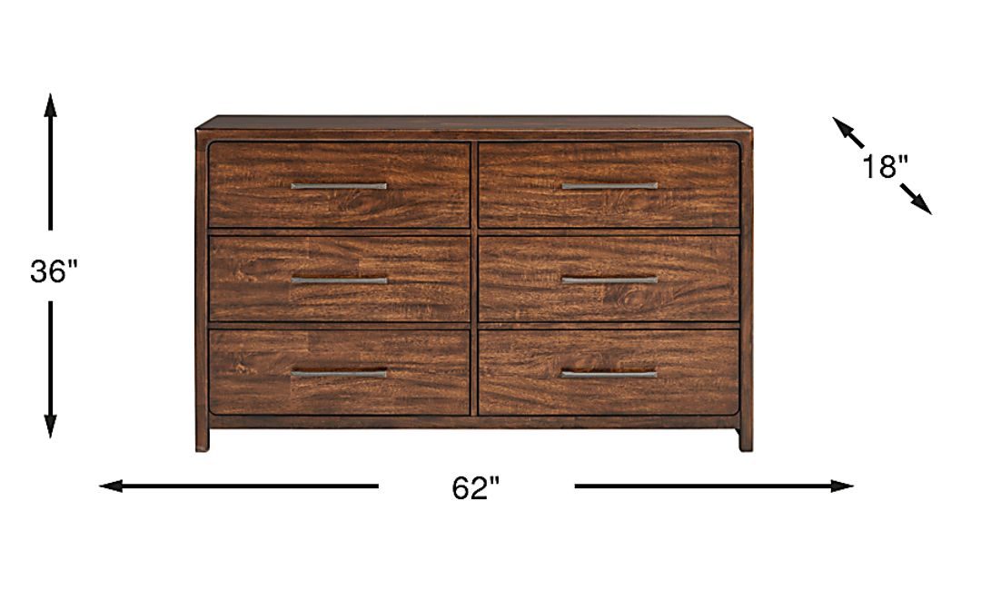 Surrey Ellis Caramel Dresser