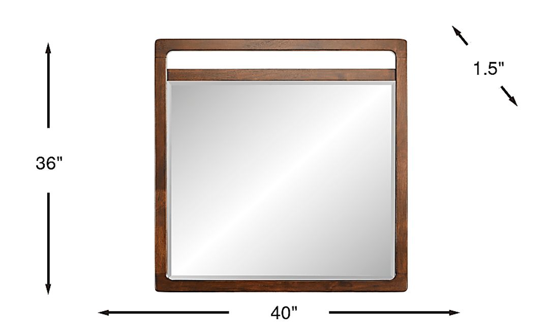 Surrey Ellis Caramel Mirror