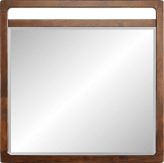 Surrey Ellis Caramel Mirror - Thumbnail - Image 1