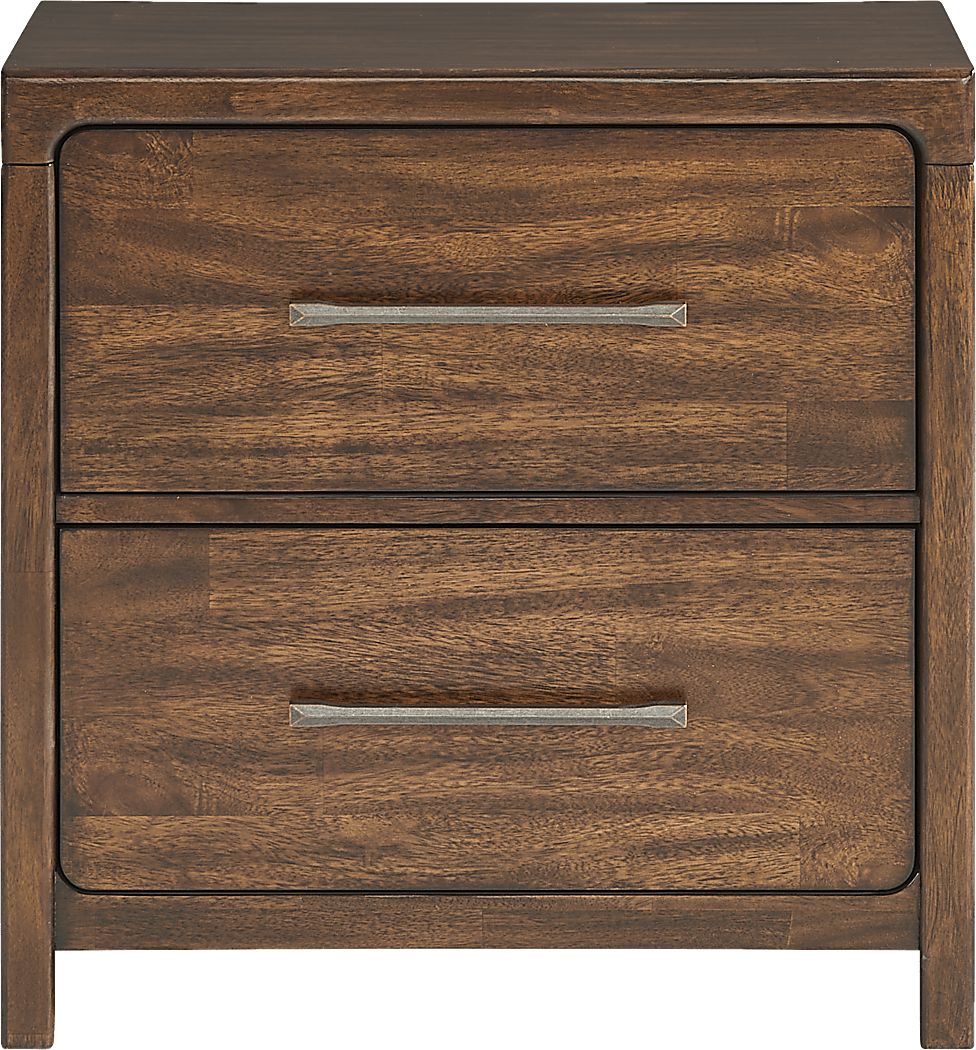 Surrey Ellis Caramel Nightstand