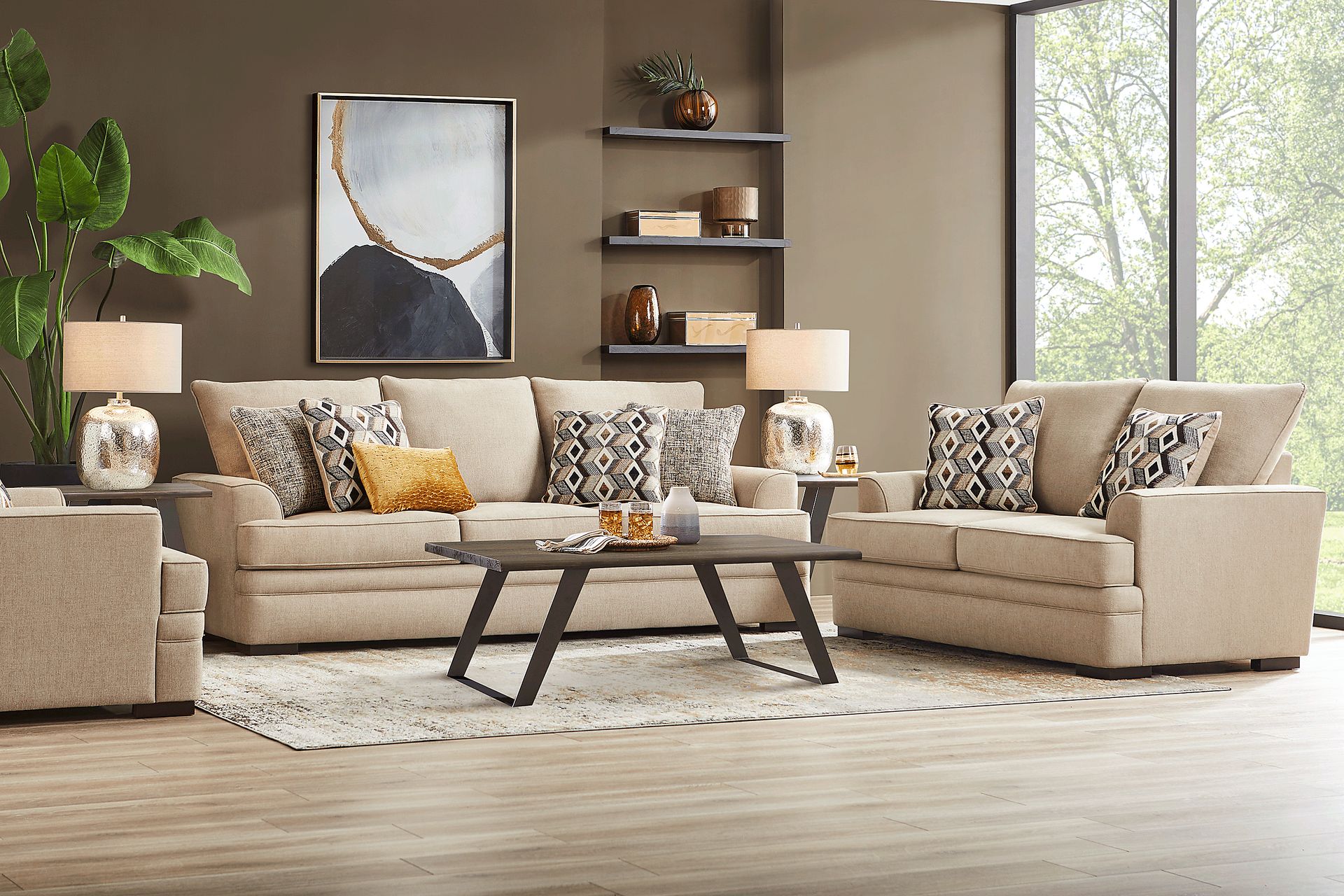 Surrey Hills Beige Sofa - Image 2
