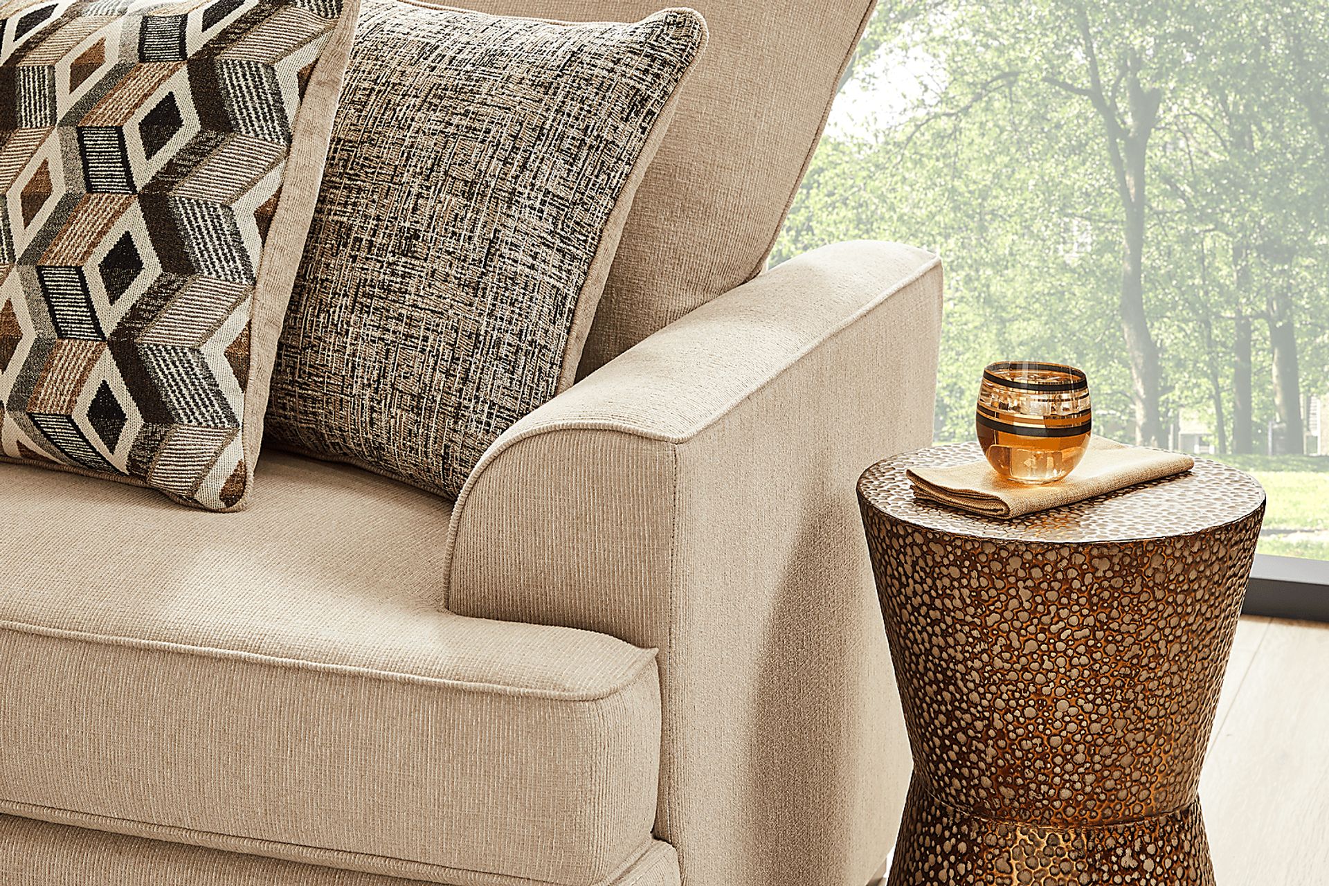 Surrey Hills Beige Sofa - Image 3
