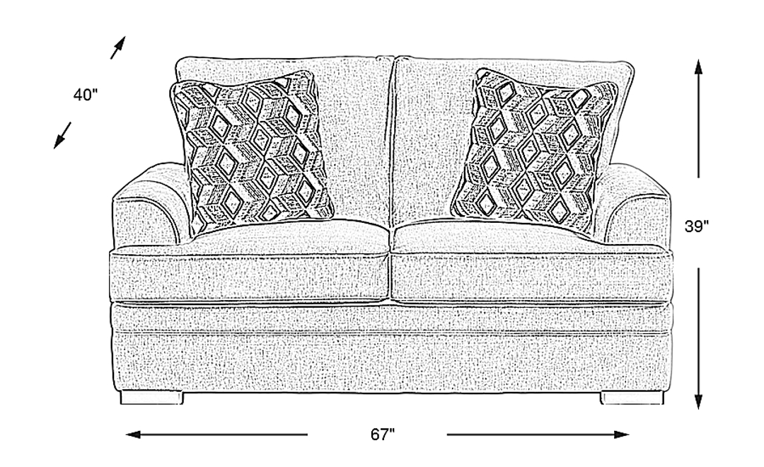 Surrey Hills Loveseat