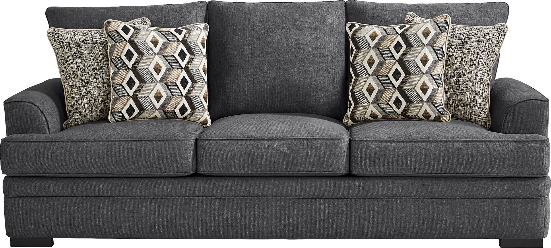 Surrey Hills Black 7 Pc Queen Sleeper Living Room - Image 2