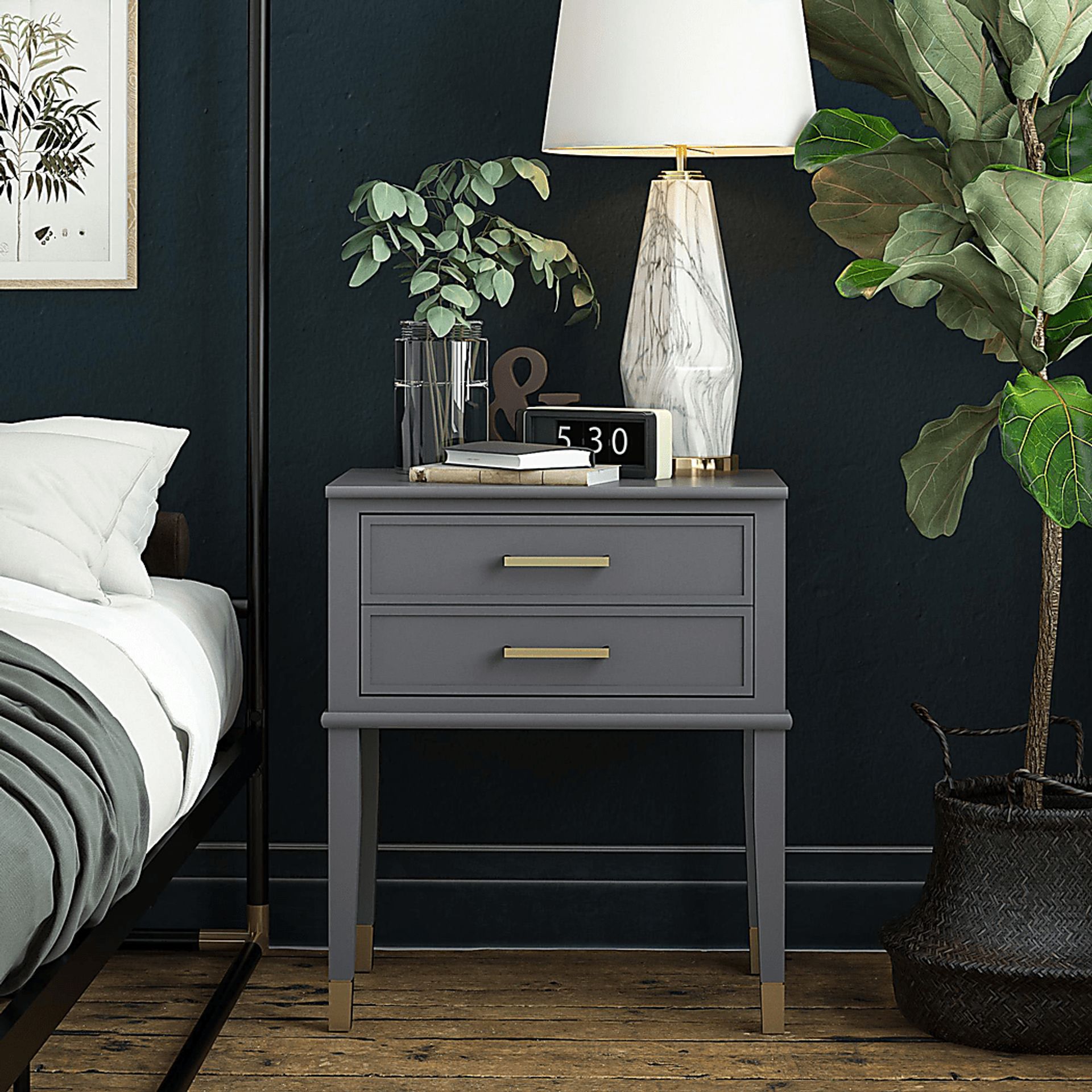 Surrhyne Gray End Table - Image 2
