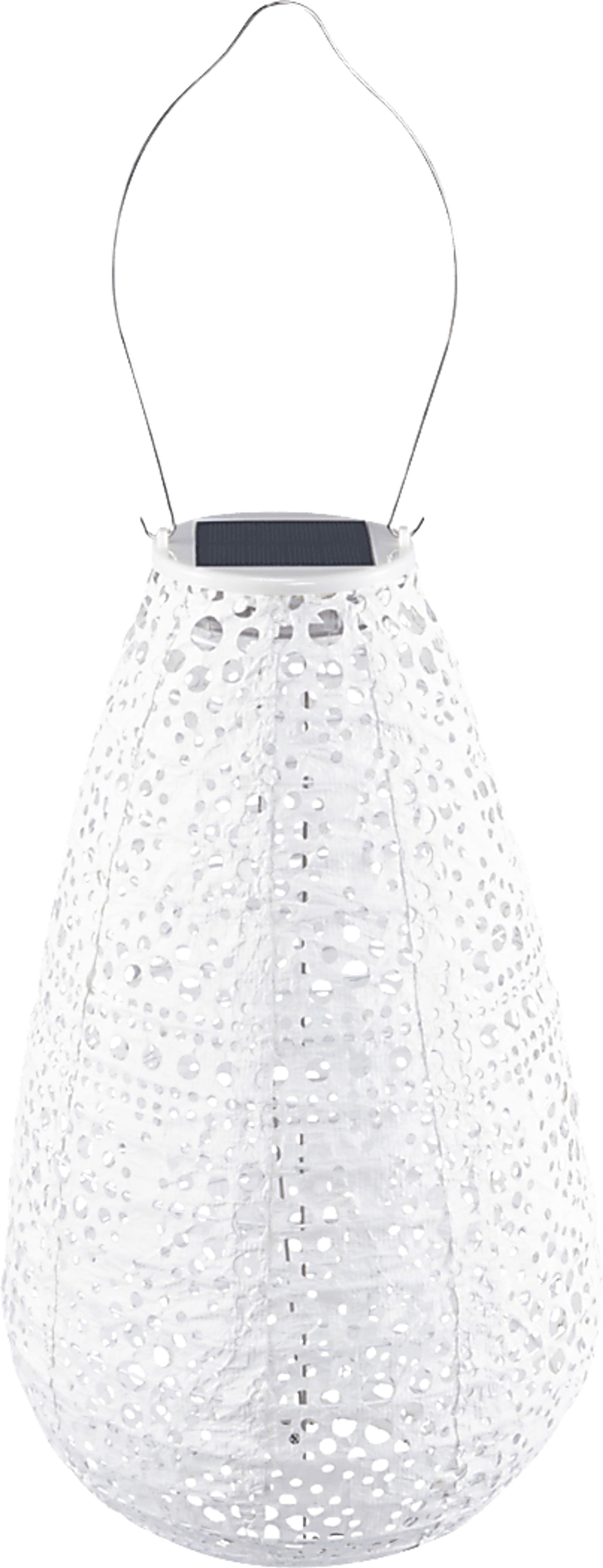 Sury White Outdoor Solar Lantern - Image 7