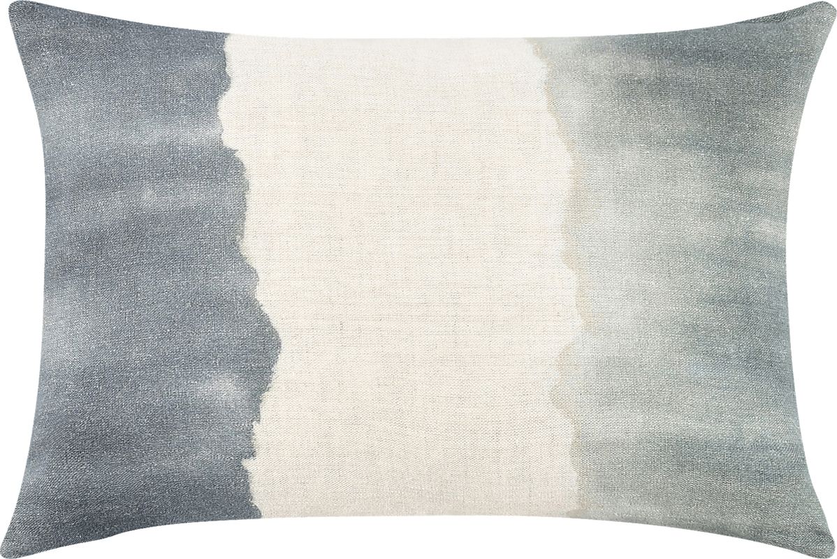 Susannia Blue Lumbar Pillow