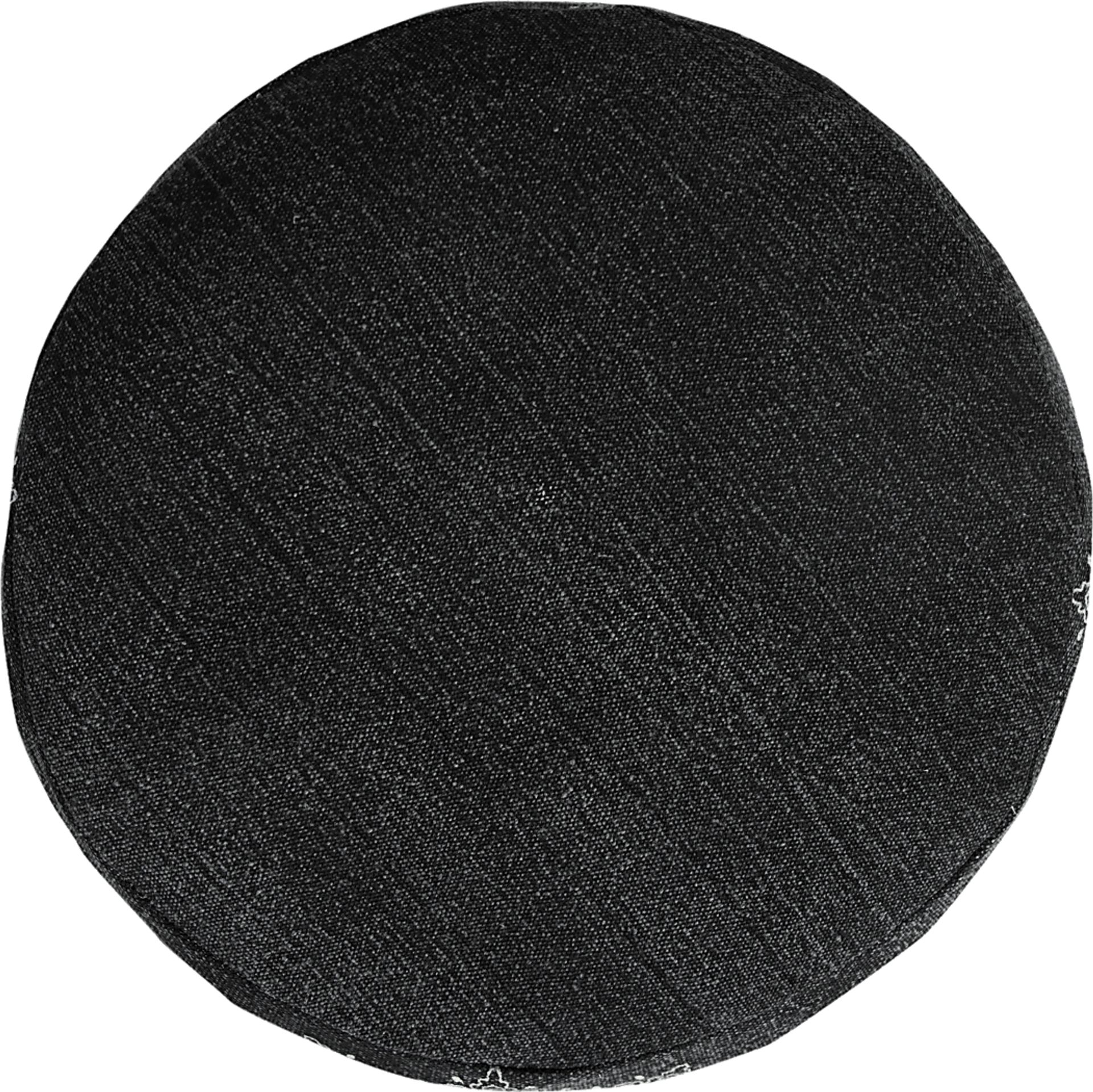 Susara Black/White Pouf - Image 5