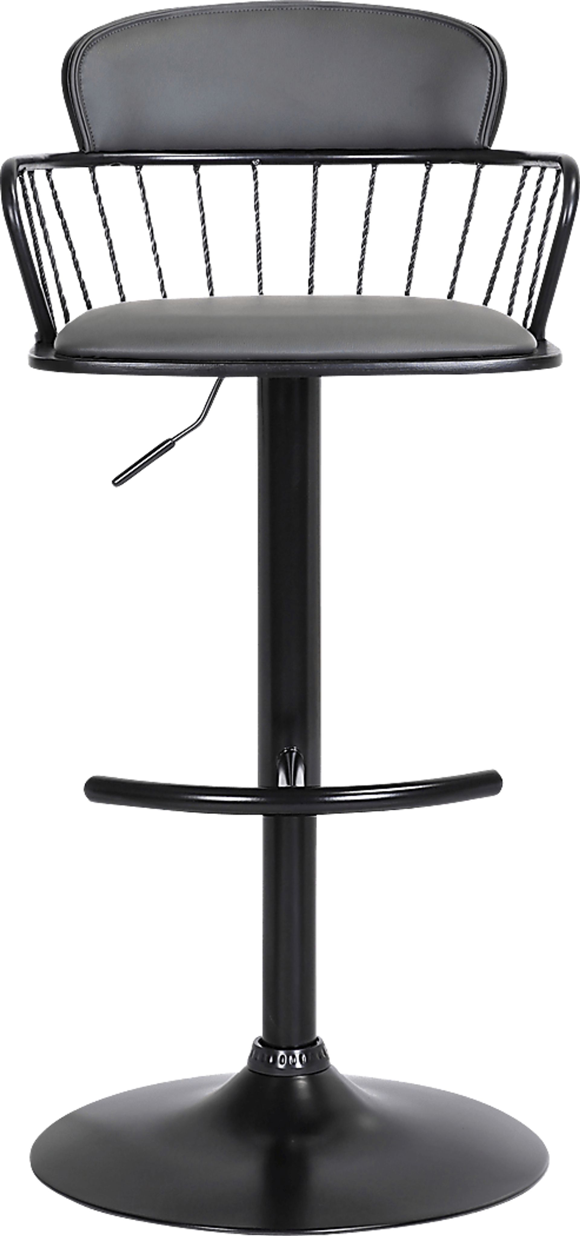 Suscroft Gray Adjustable Barstool - Image 3
