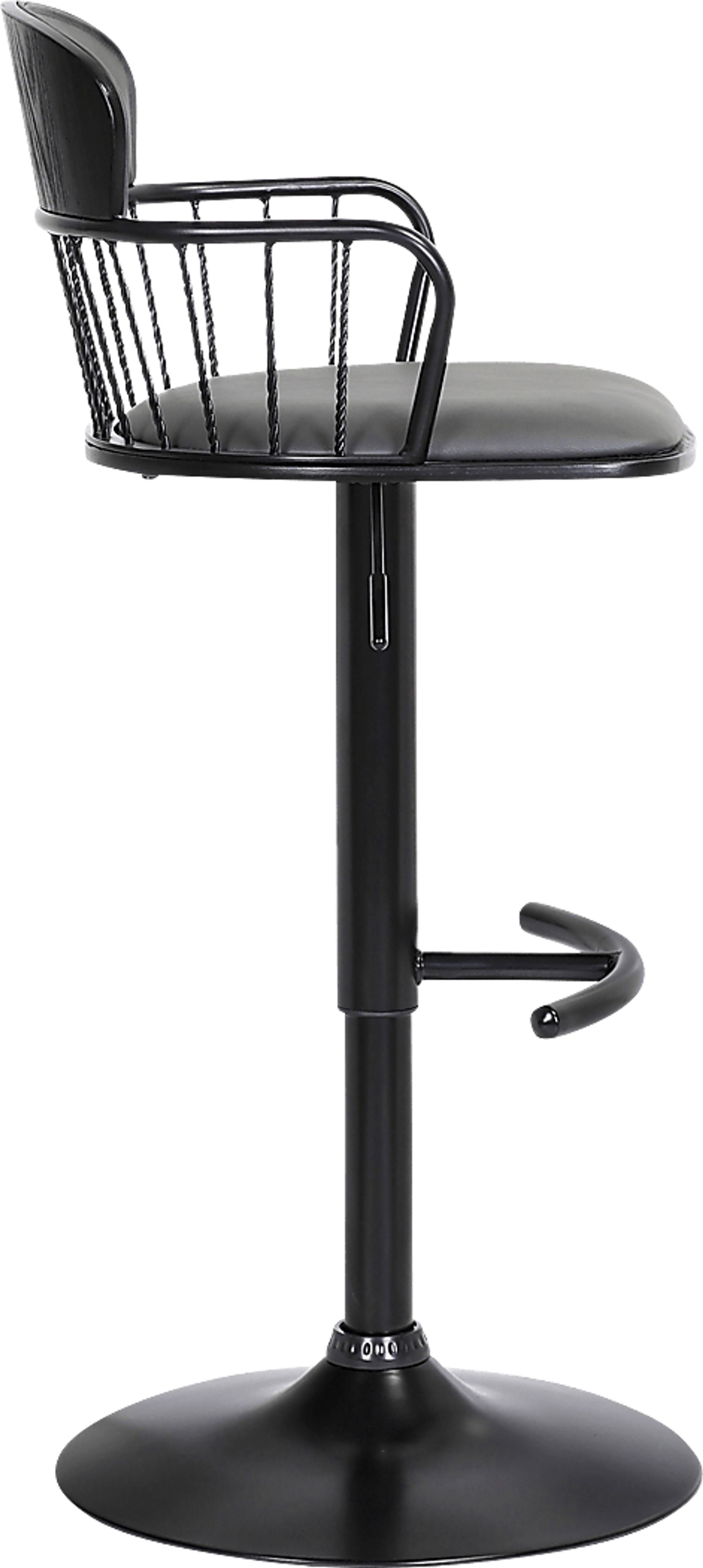 Suscroft Gray Adjustable Barstool - Image 4