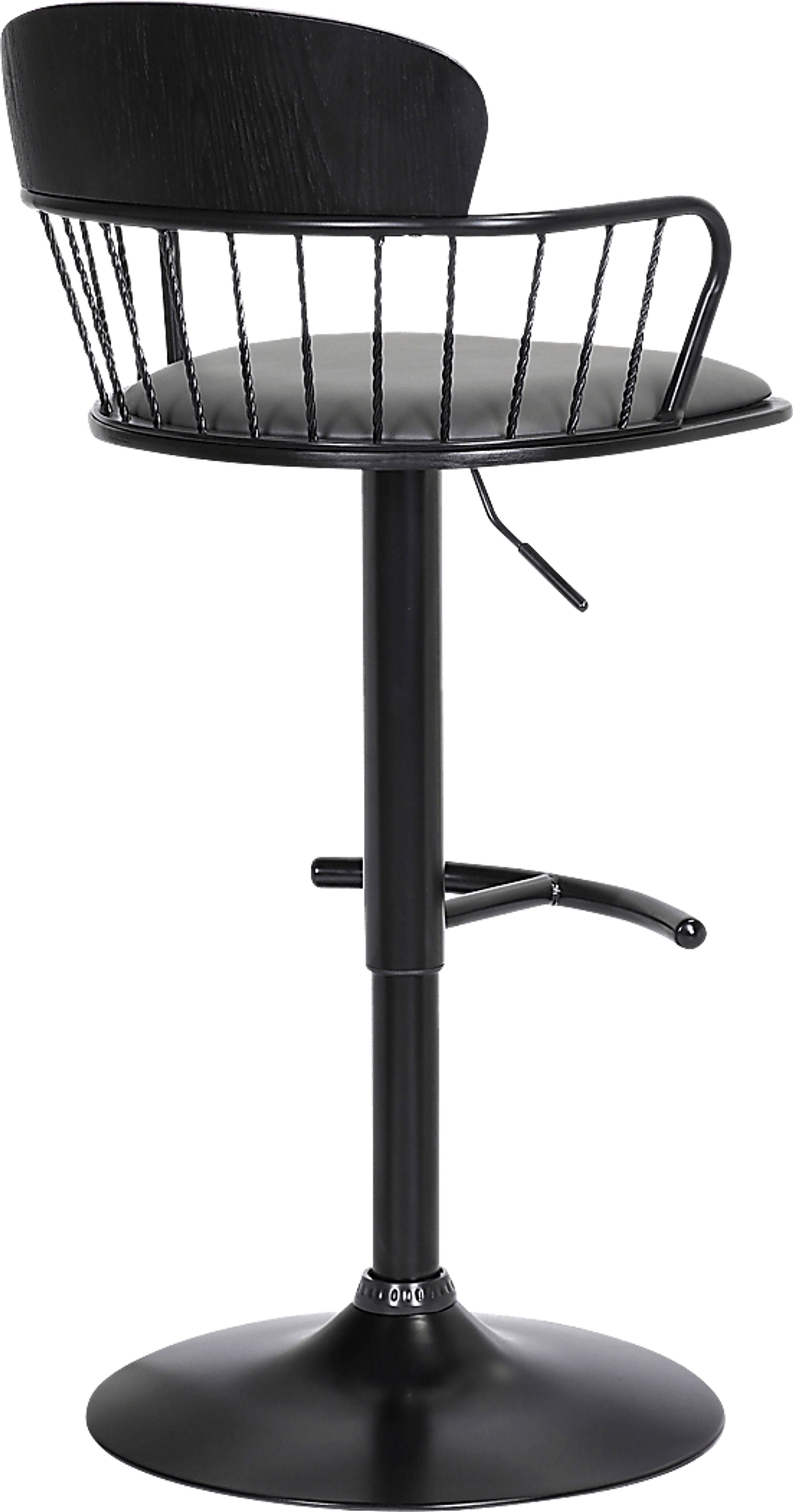 Suscroft Gray Adjustable Barstool - Image 5
