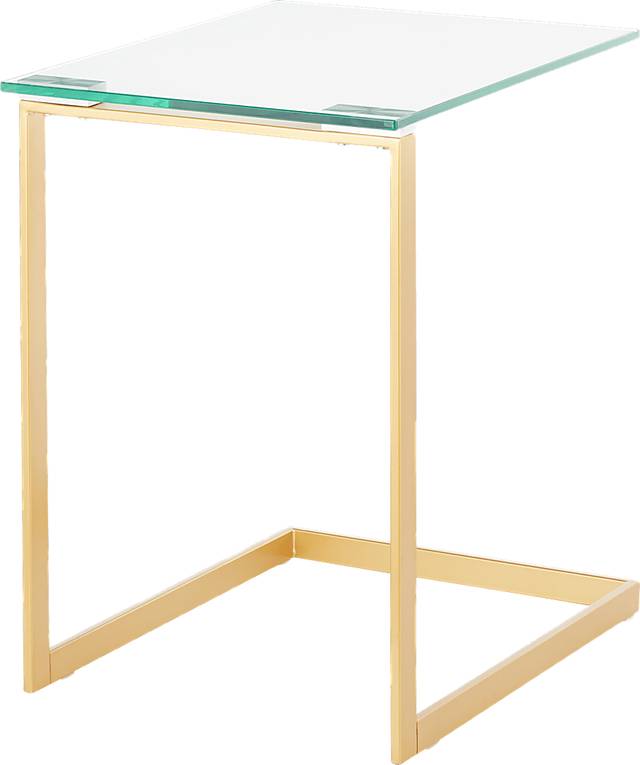 Susitina Gold Accent Table - Thumbnail - Image 3