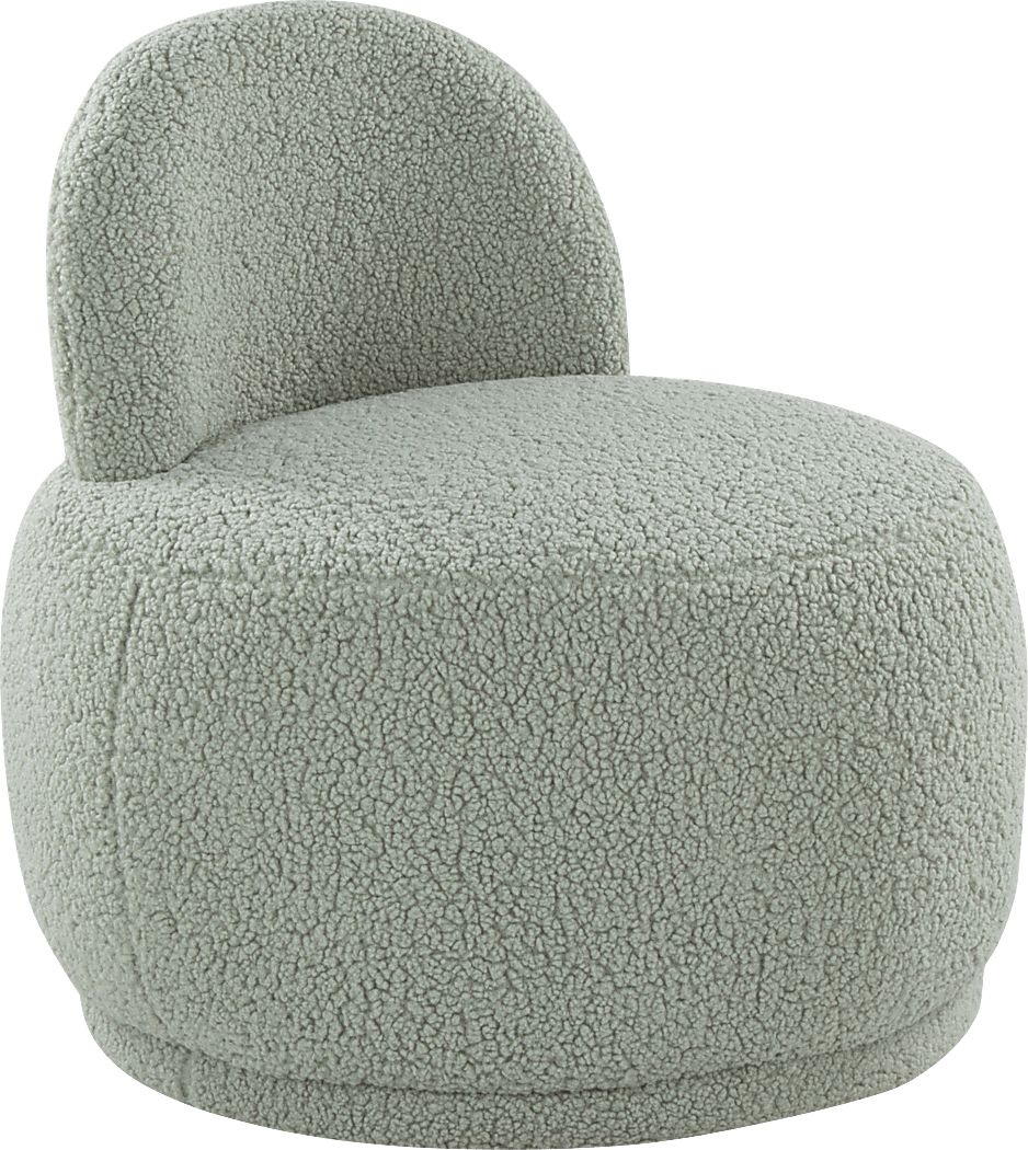 Suska Green Accent Chair
