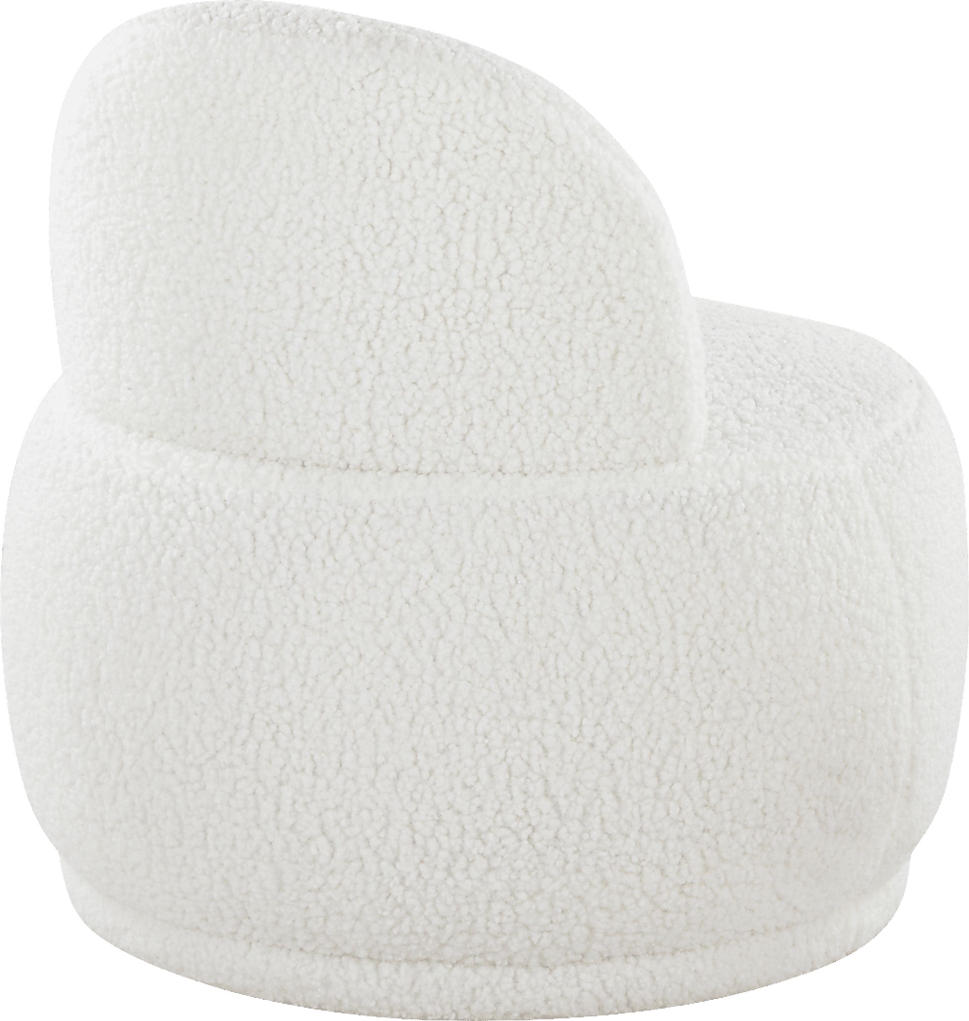 Suska White Accent Chair - Image 7