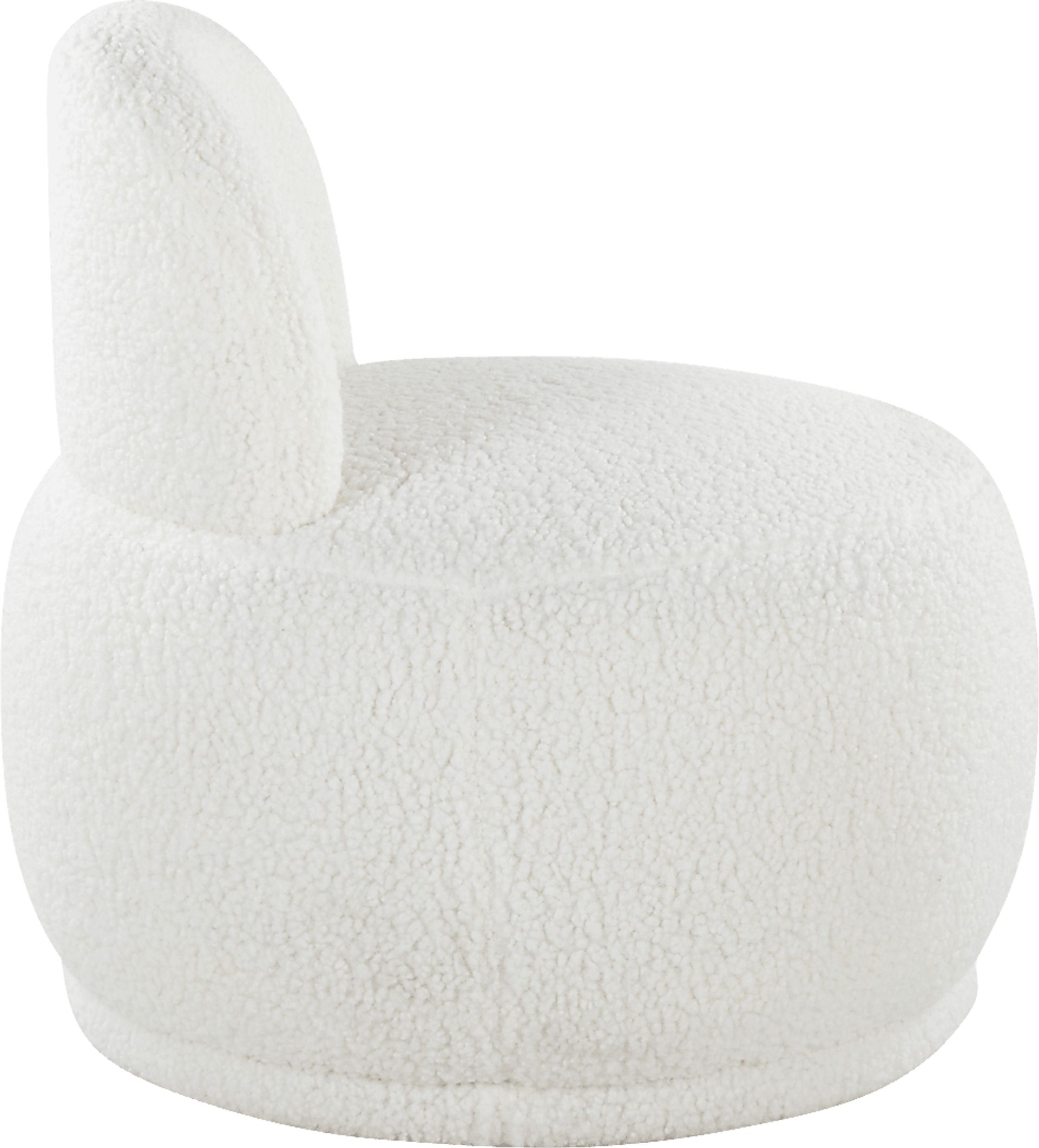 Suska White Accent Chair - Image 9