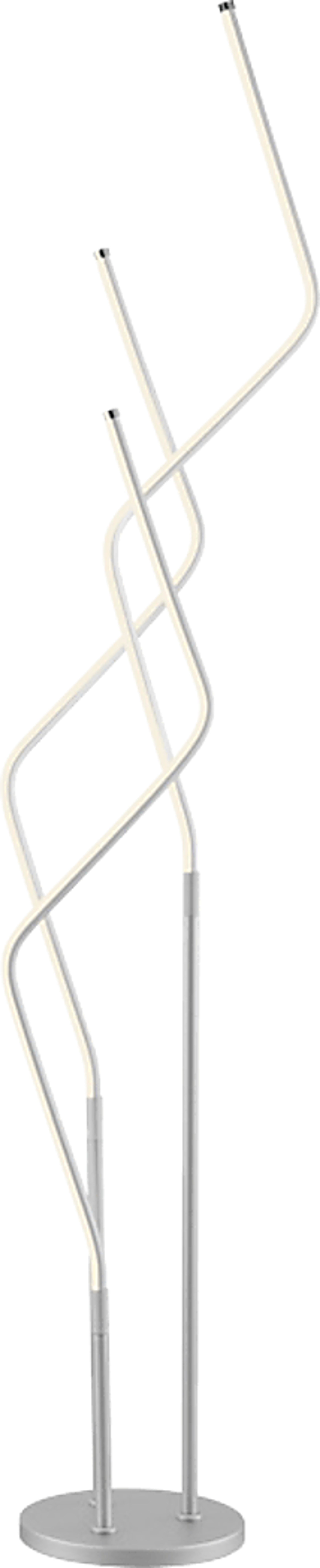 Sussex Moor Silver Floor Lamp - Image 1