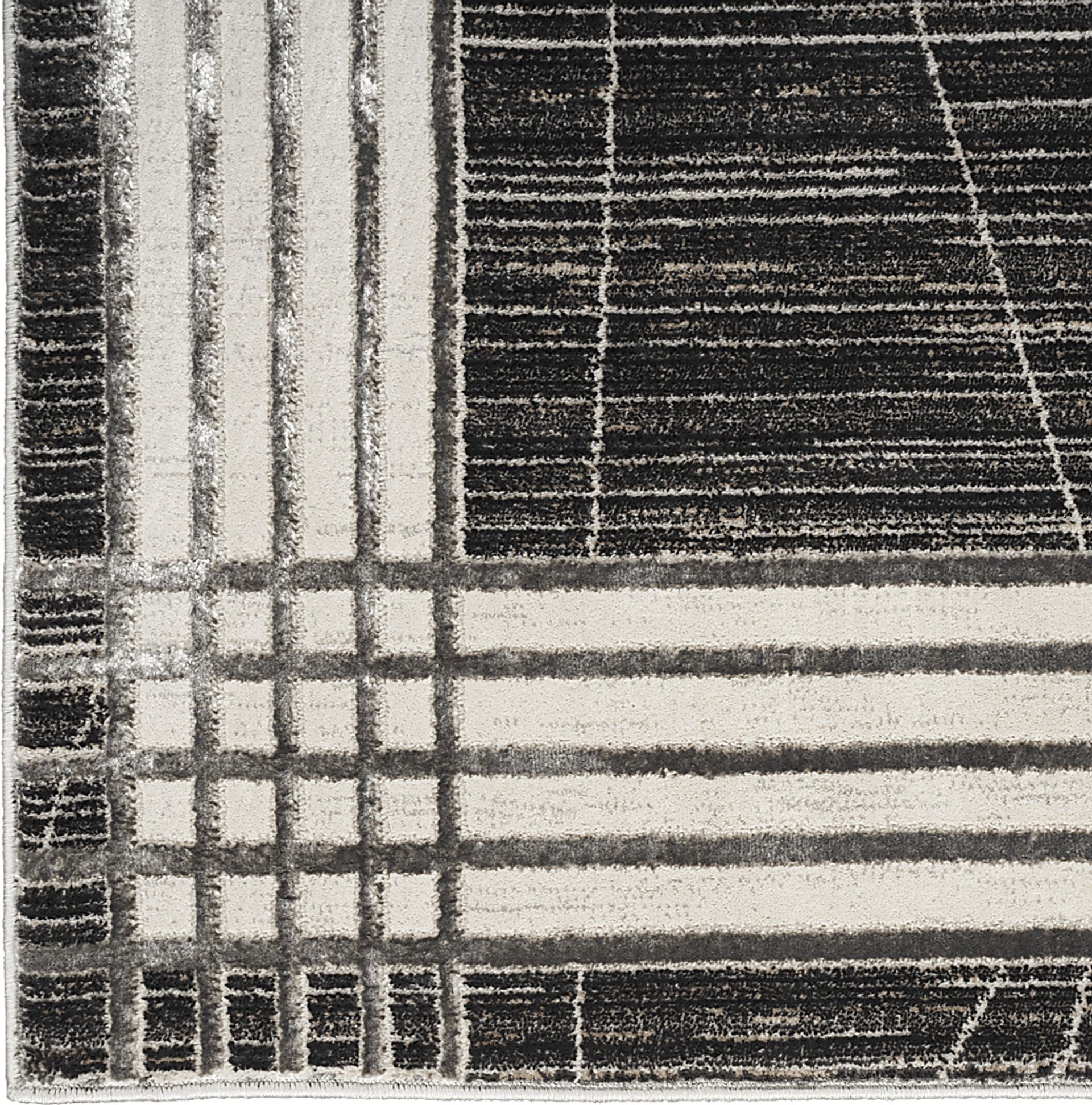 Susson Charcoal/Silver 7'10 x 9'10 Rug - Image 8