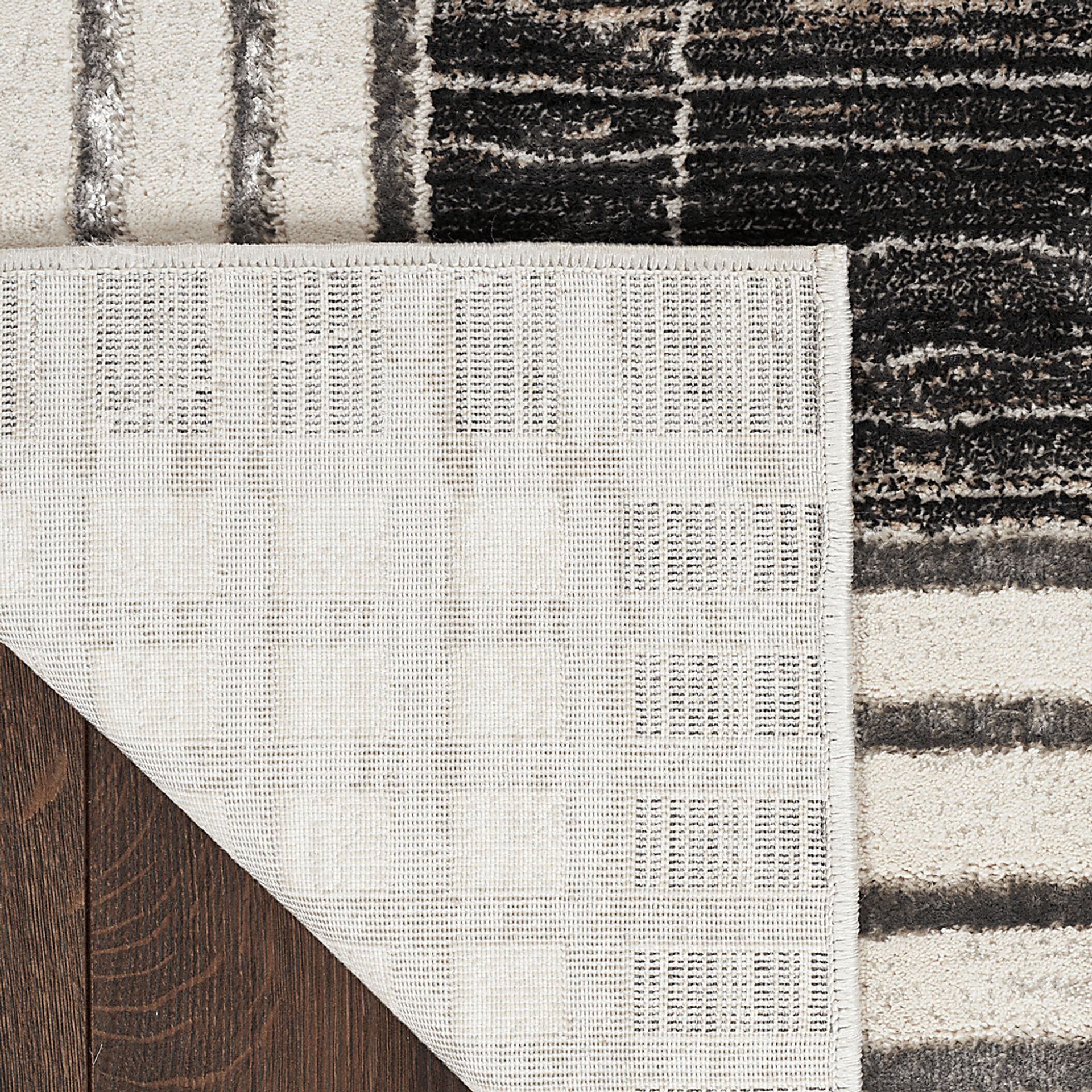 Susson Charcoal/Silver 7'10 x 9'10 Rug - Image 9