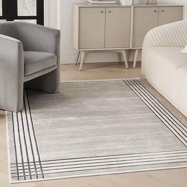 Susson Gray 7'10 x 9'10 Rug - Thumbnail - Image 3