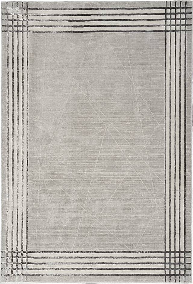Susson Gray 7'10 x 9'10 Rug - Thumbnail - Image 1