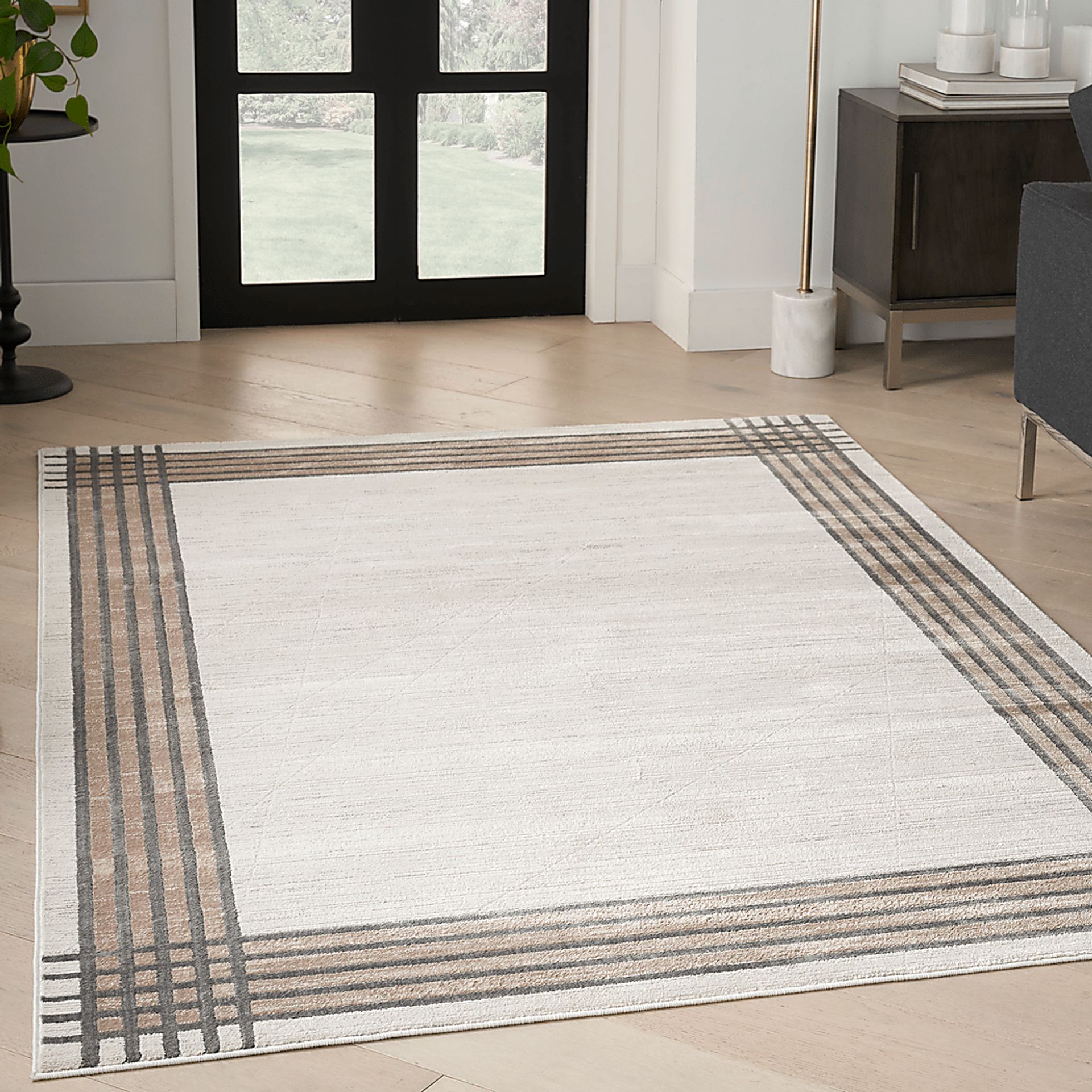 Susson Ivory/Silver 7'10 x 9'10 Rug - Image 3