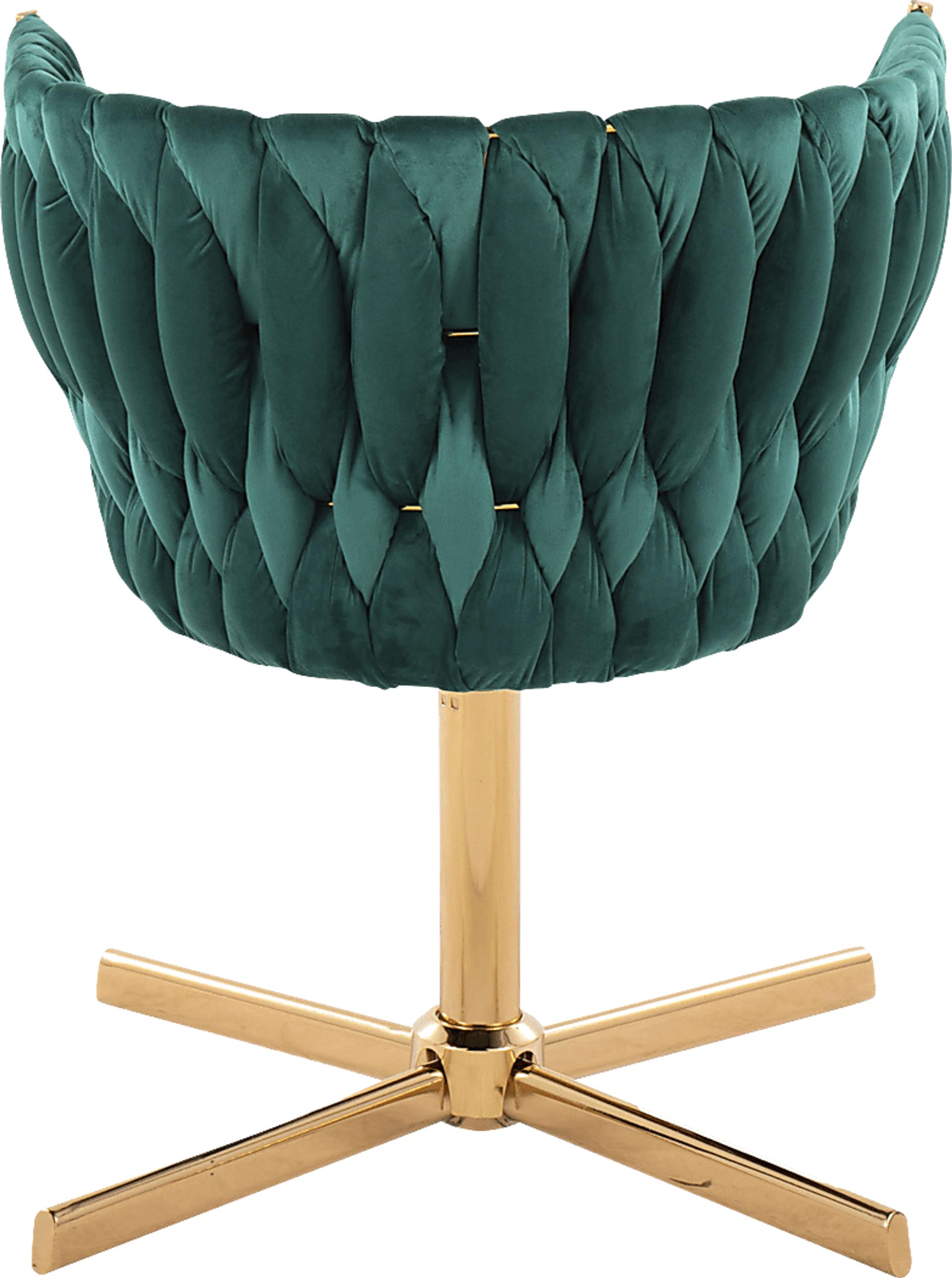 Sutcliff Green Swivel Accent Chair - Image 7