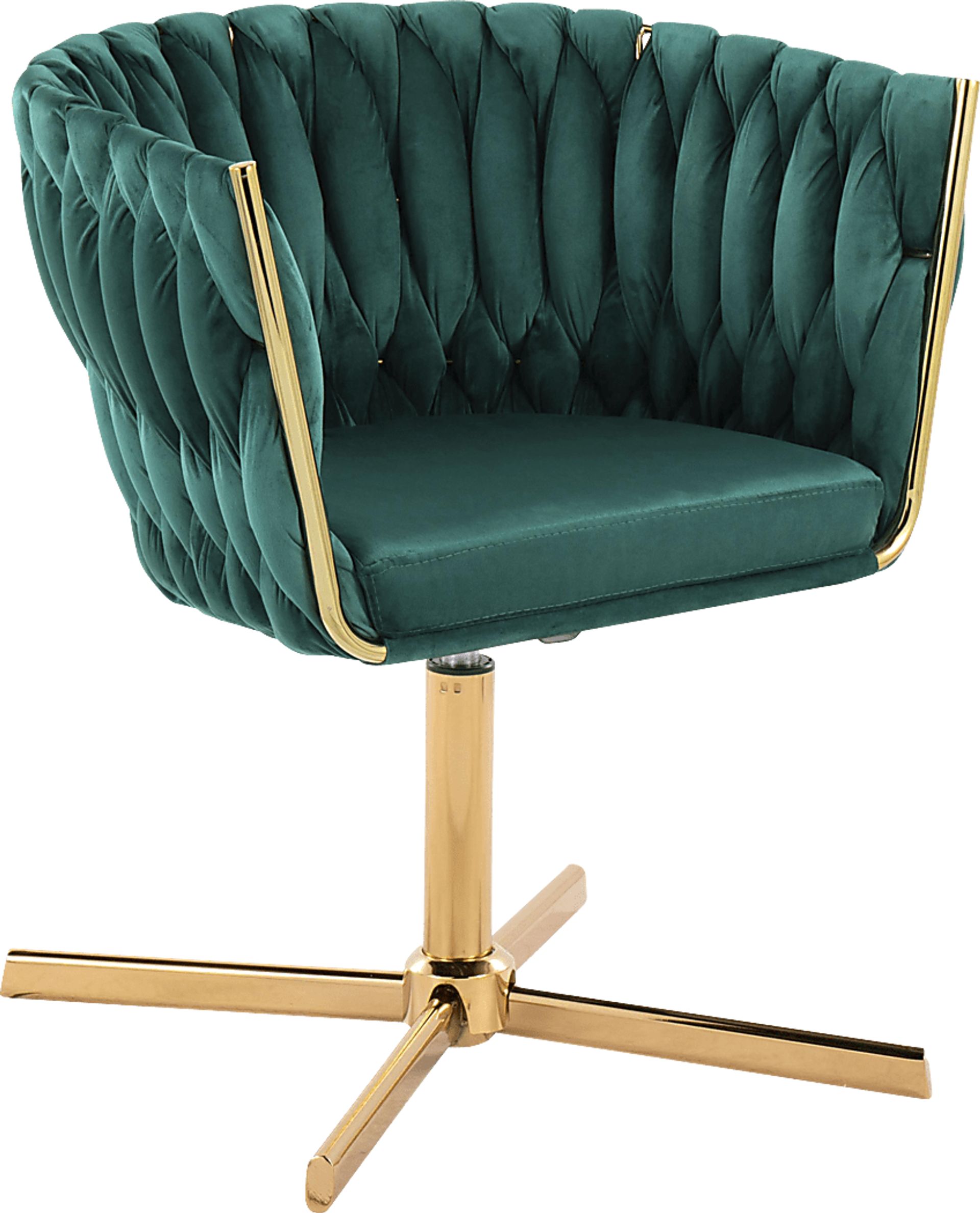 Sutcliff Green Swivel Accent Chair - Image 1