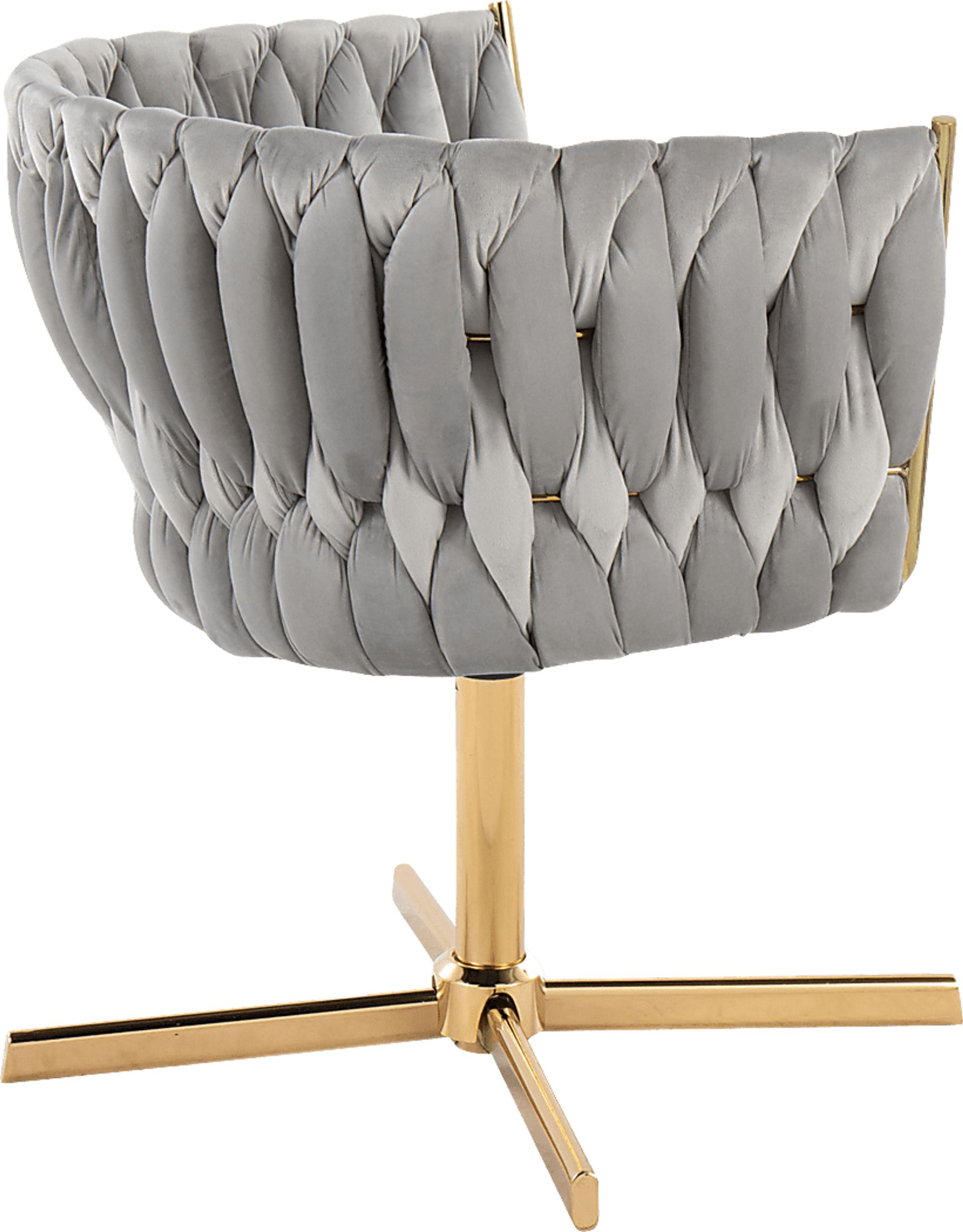 Sutcliff Silver Swivel Accent Chair - Image 7
