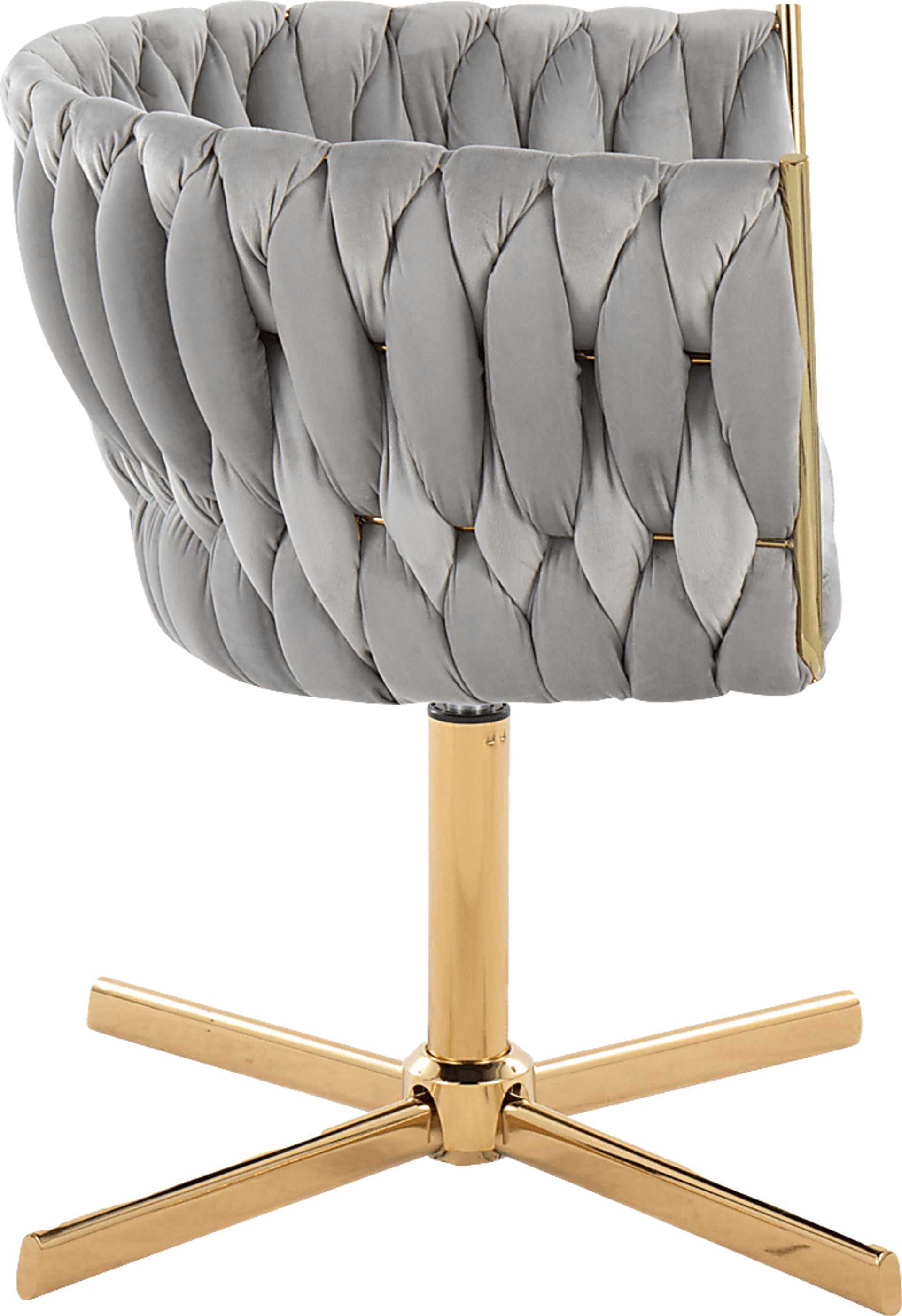 Sutcliff Silver Swivel Accent Chair - Image 8