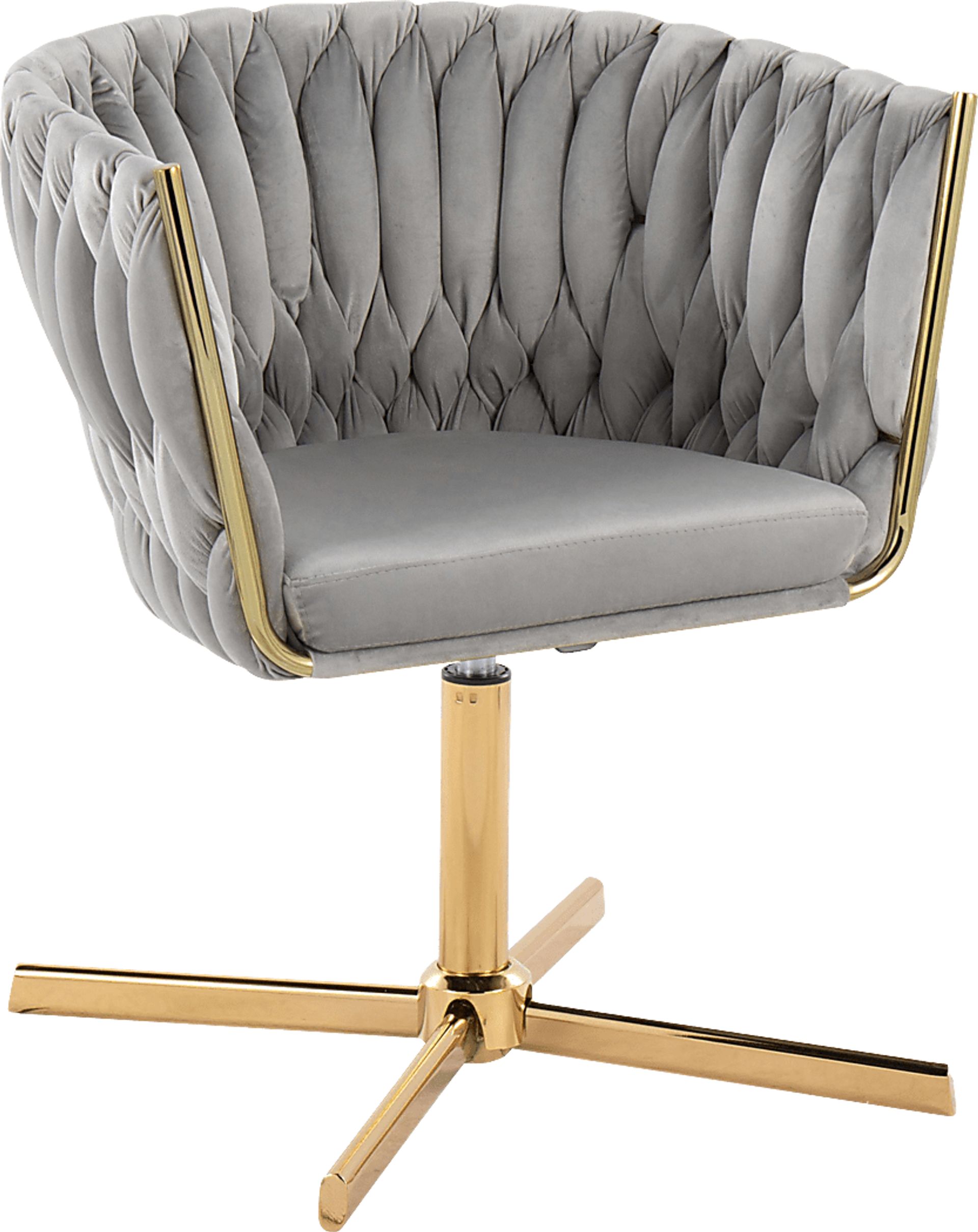 Sutcliff Silver Swivel Accent Chair - Image 1