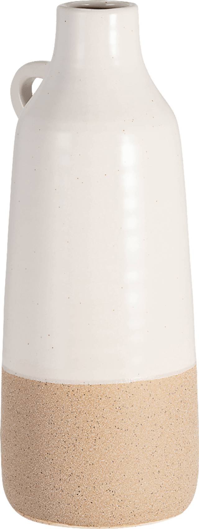 Suteki White 12 in. Vase - Thumbnail - Image 2