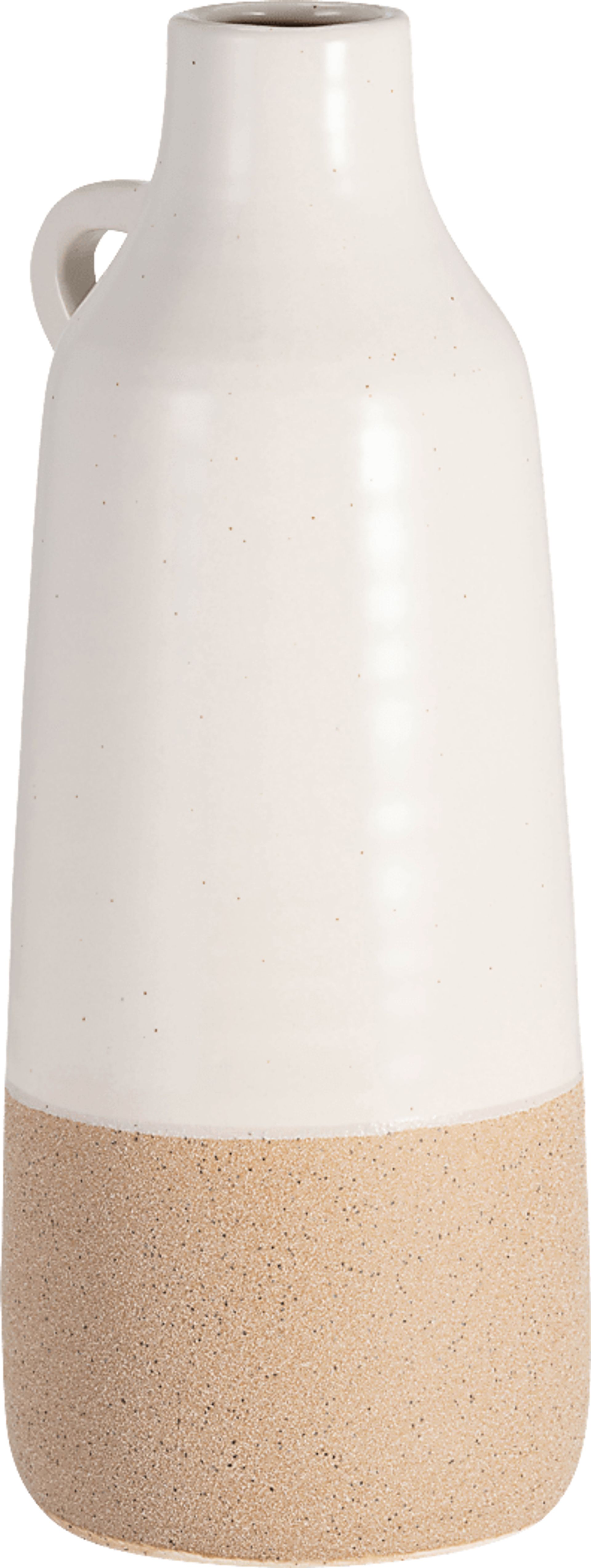 Suteki White 12 in. Vase - Image 2